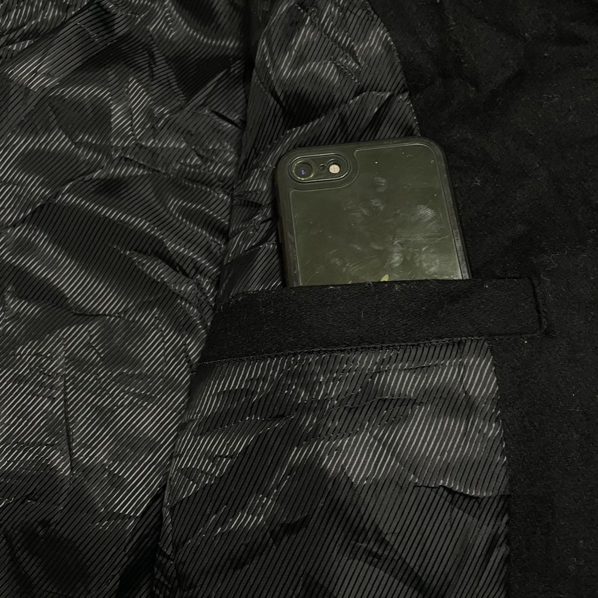 If Six Was Nine 🇯🇵 NYLAUS MULTIPOCKET PUNK GOTHIC ZIPPER WOOL JACKET Size US XL / EU 56 / 4 - 10 Thumbnail