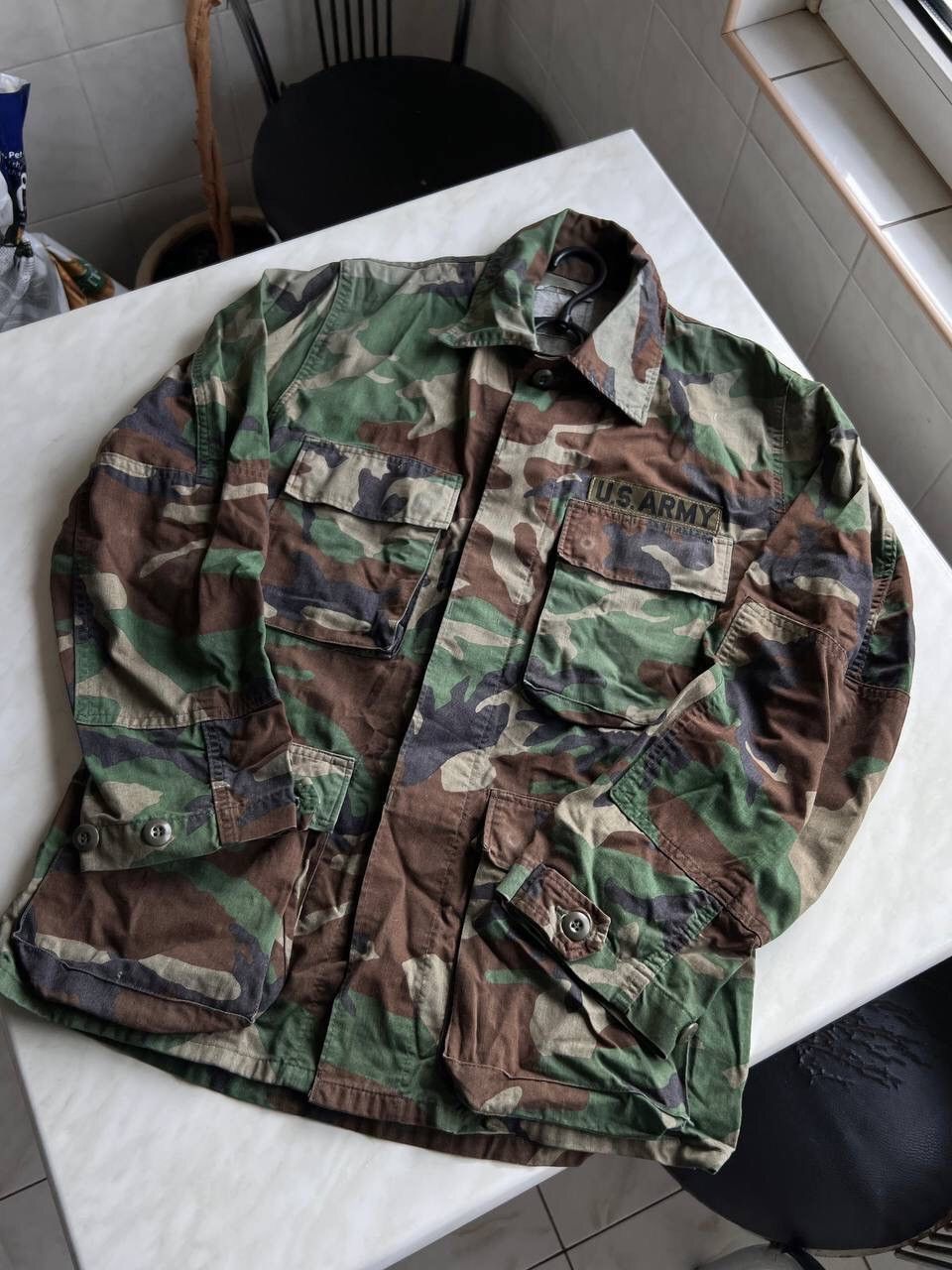 Vintage Vintage Camo US Army Jacket 90s Military Multi Pockets Cargo Size US S / EU 44-46 / 1 - 2 Thumbnail
