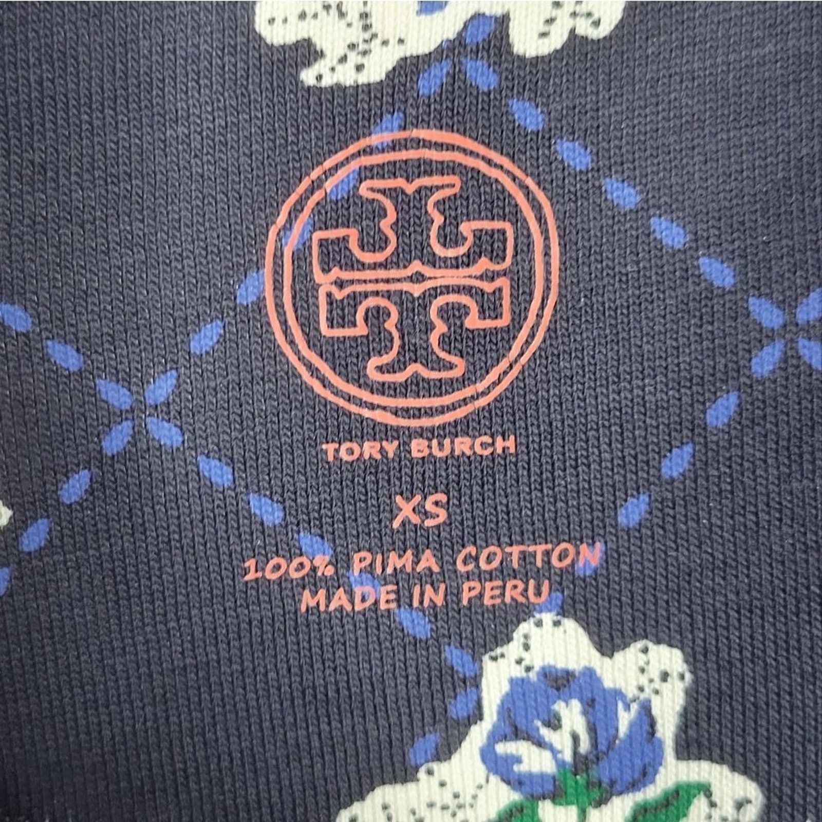 Tory Burch Tory Burch Floral Print T-shirt Dress, size XS Size XS / US 0-2 / IT 36-38 - 4 Thumbnail