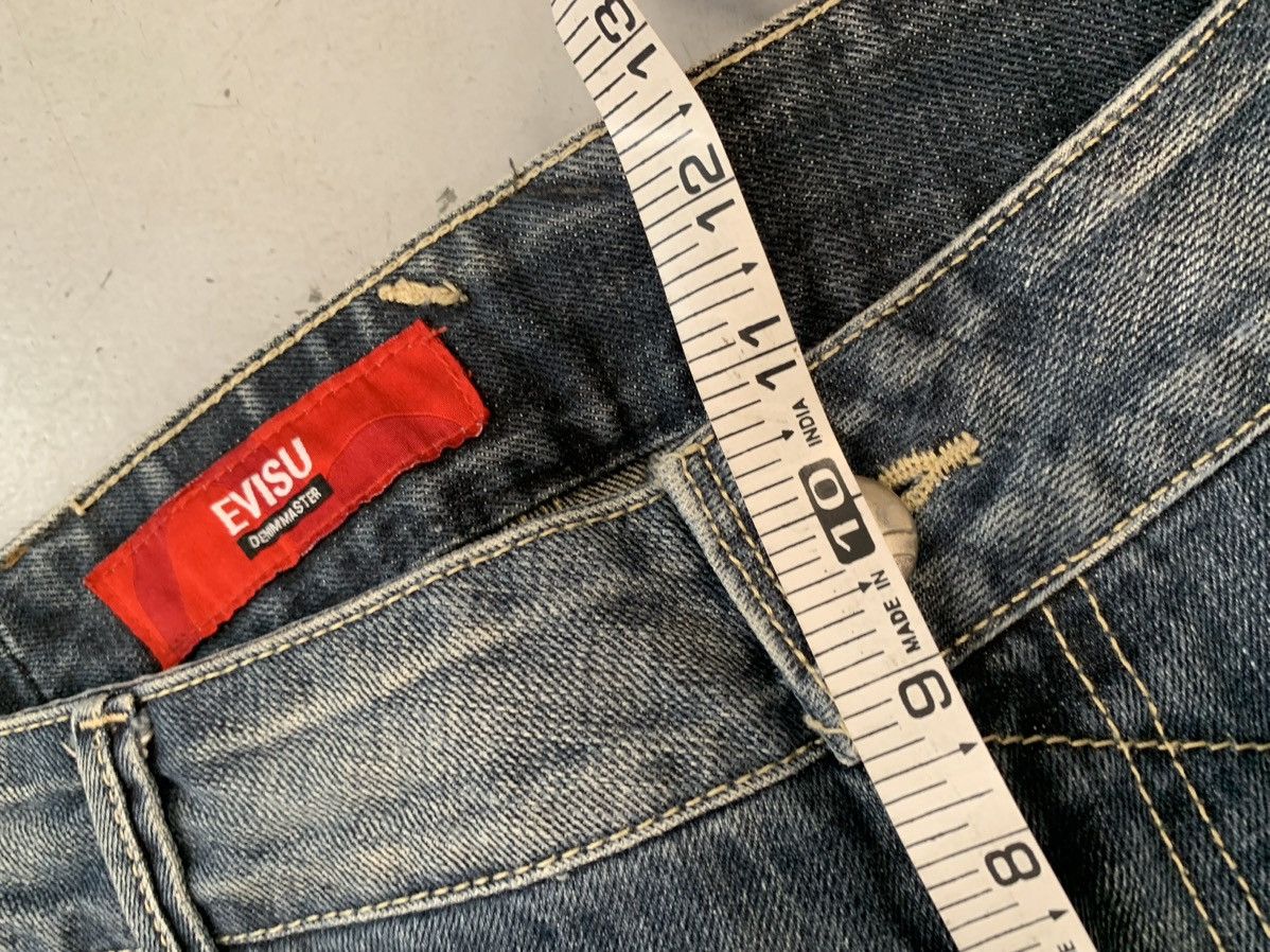 Japanese Brand Vintage Evisu inspired emboridered denim Size US 34 / EU 50 - 10 Thumbnail