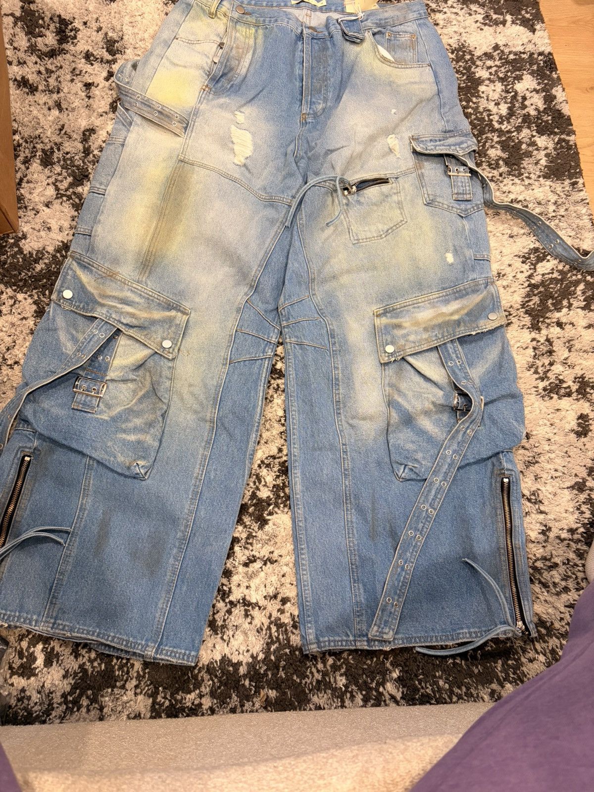 MNML Blue pants Size US 38 / EU 54 - 4 Thumbnail