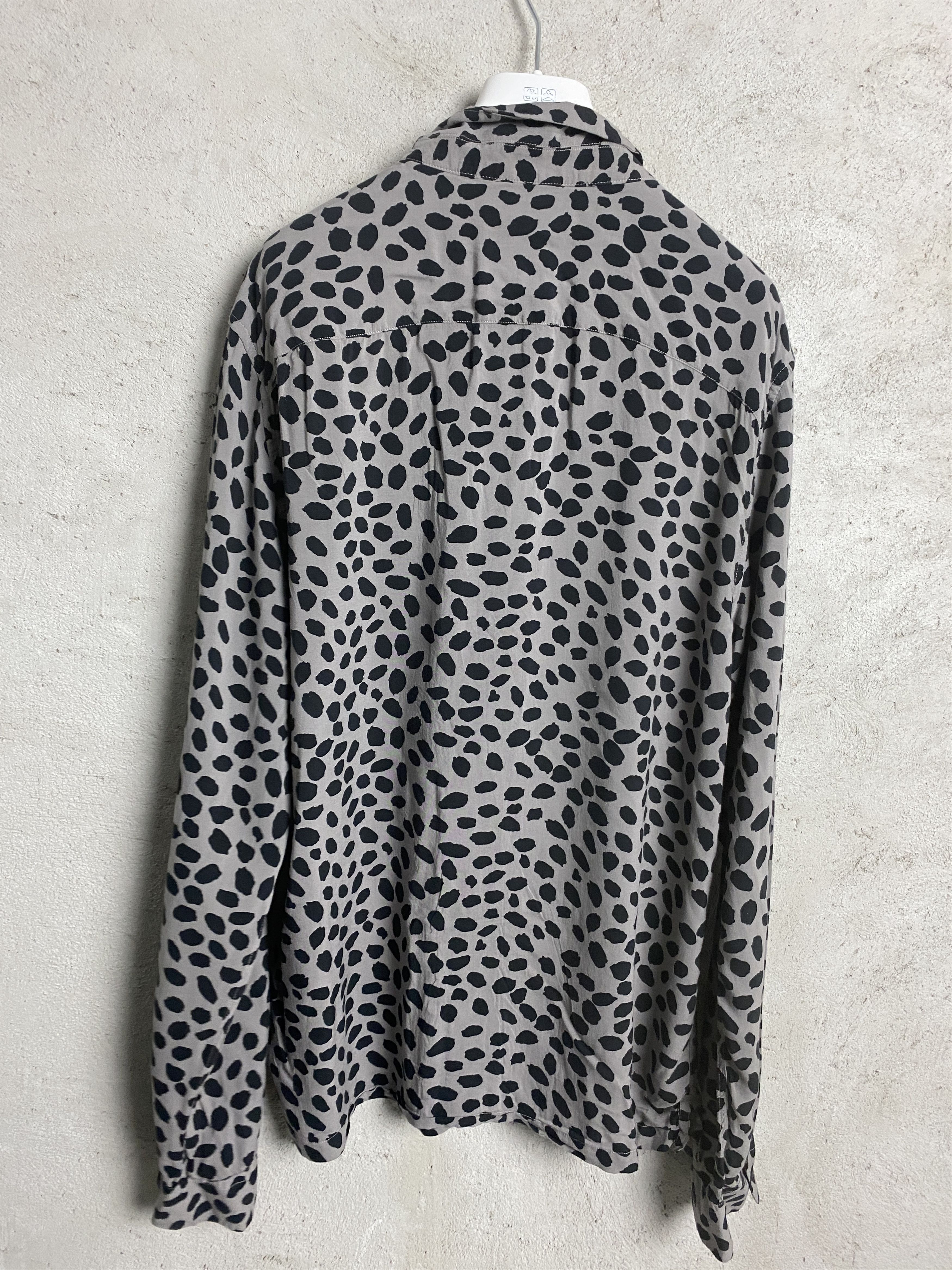 Allsaints Allsaints Pier ls shirt viscose casual printed Size L / US 10 / IT 46 - 6 Thumbnail