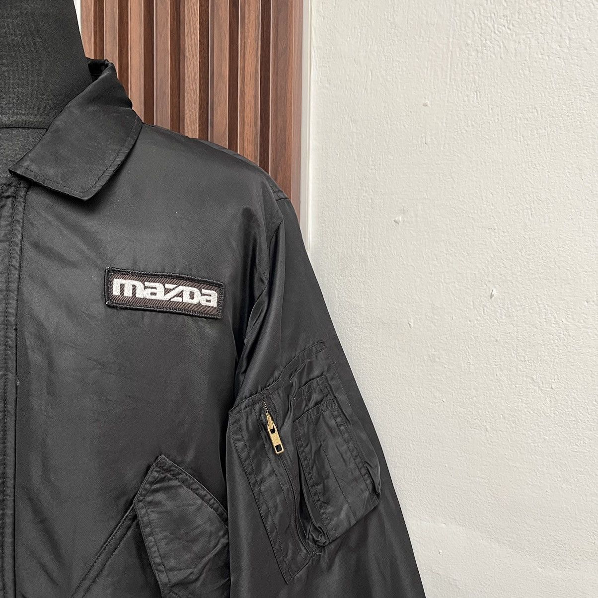 Gear for Sports Vintage 90s Mazda Bomber Jacket Big Logo Size US L / EU 52-54 / 3 - 5 Thumbnail