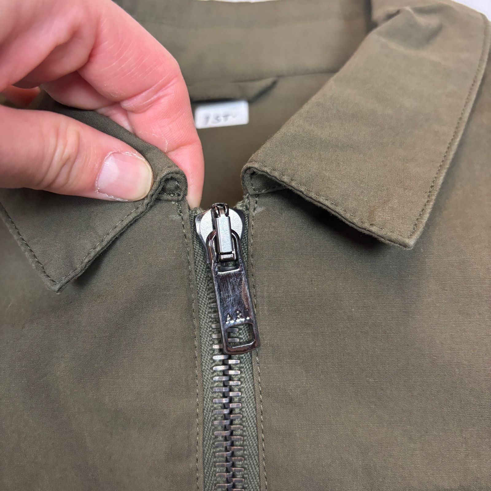 Other $955 Ari Soho Summer Suit Jacket Lighweight Cotton Zip Size US L / EU 52-54 / 3 - 8 Thumbnail