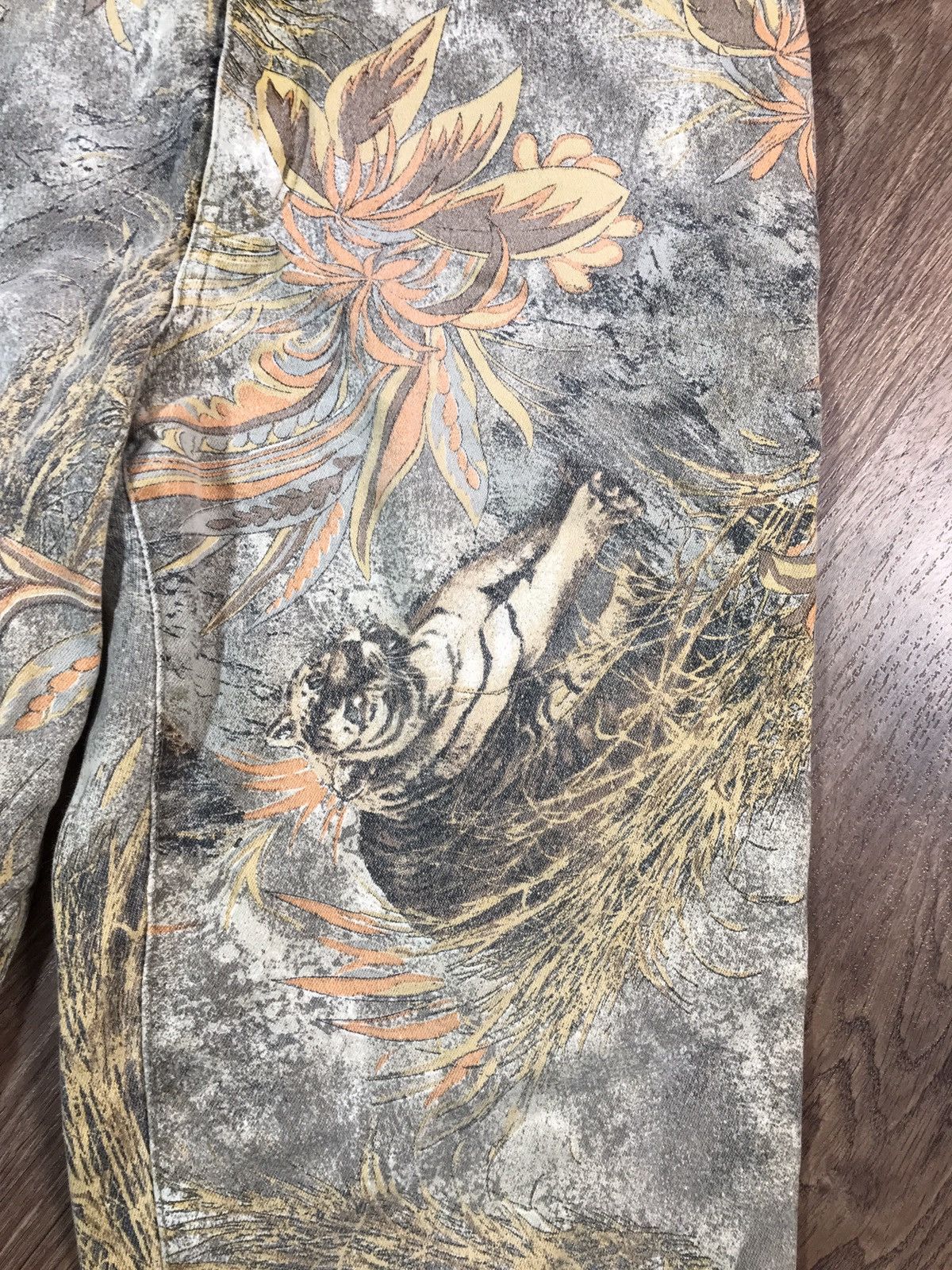 Vintage Angelo Marani Rare Full Print Pants Size US 32 / EU 48 - 5 Thumbnail