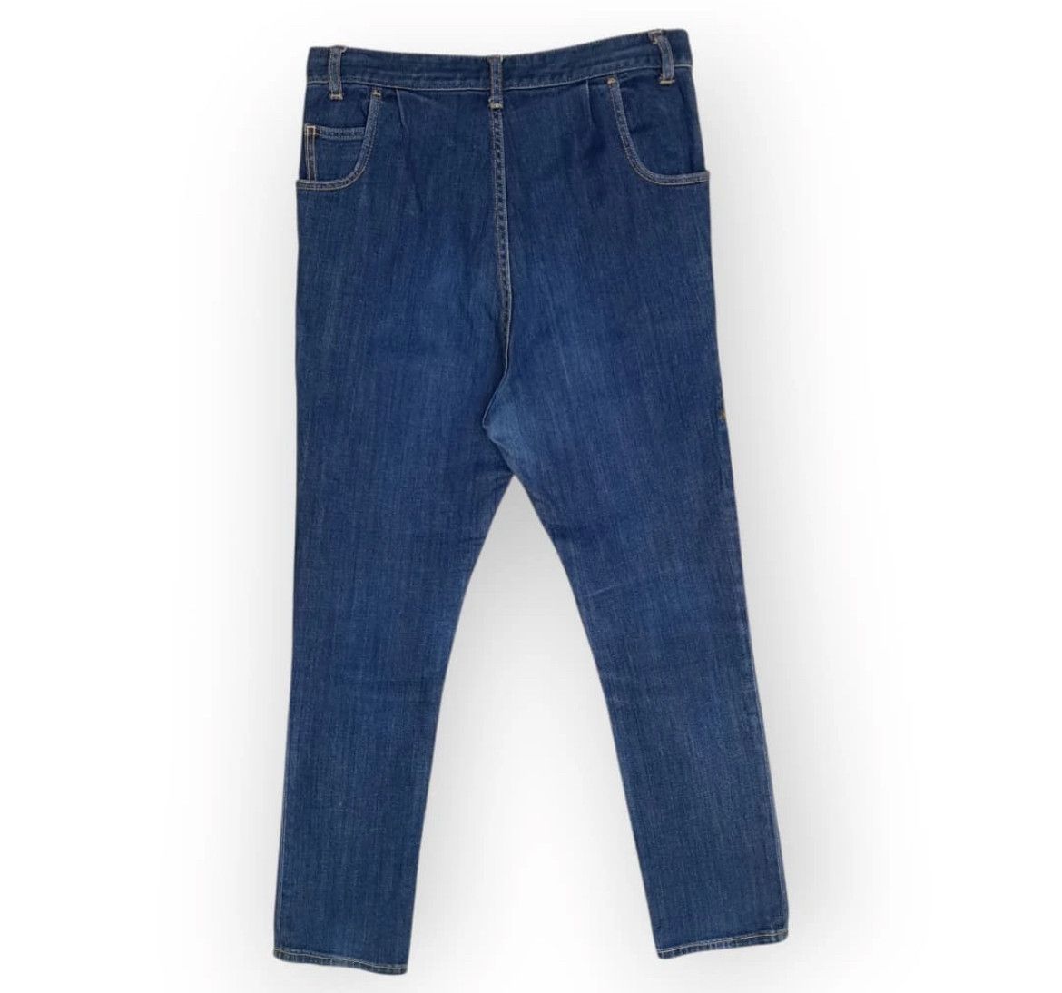Issey Miyake 2000s Mercibeaucoup Drop Crotch Jeans Pants y2k Size US 30 / EU 46 - 2 Thumbnail