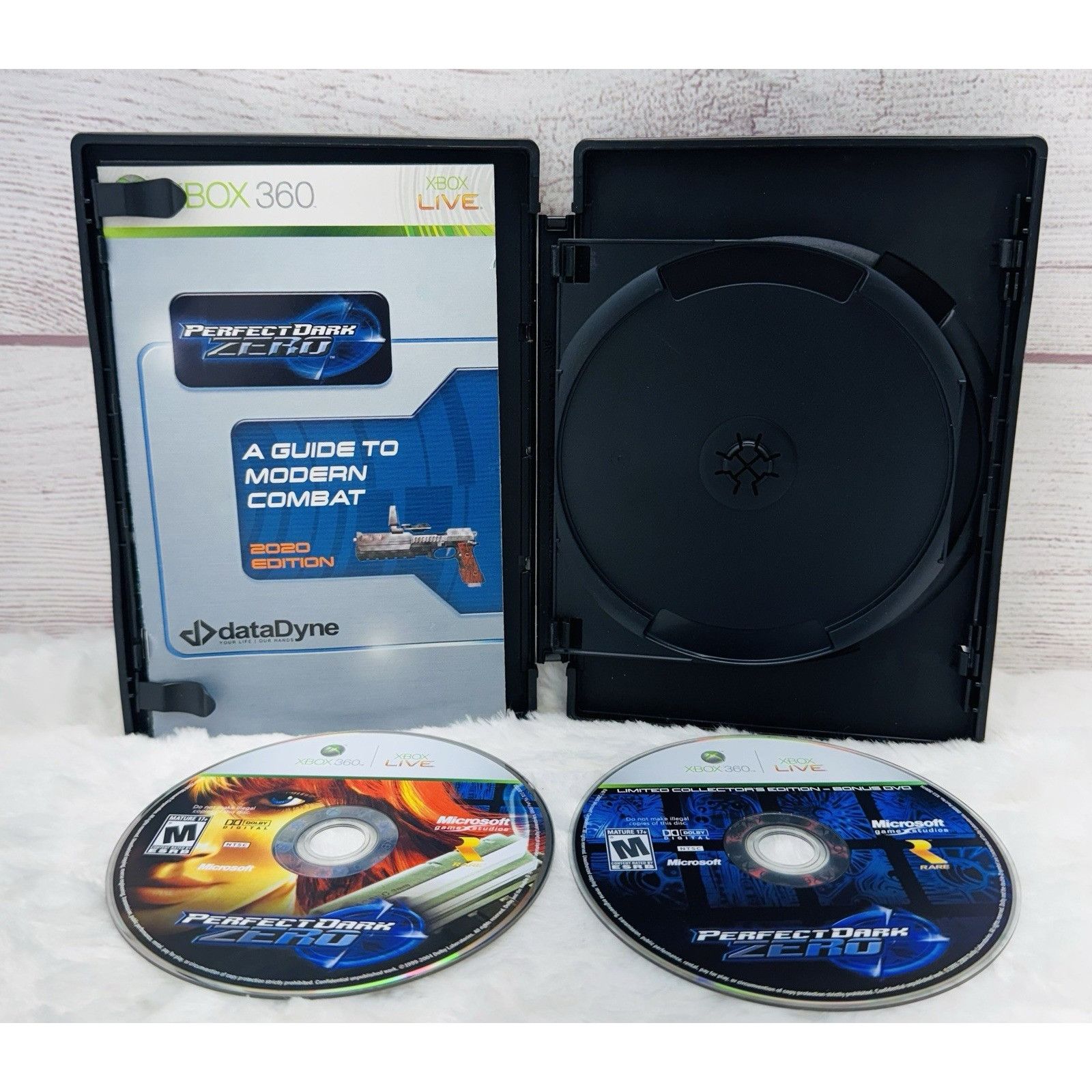 Sony Perfect Dark Zero (Xbox 360, 2005) Limited Collector's Editi Size ONE SIZE - 10 Thumbnail