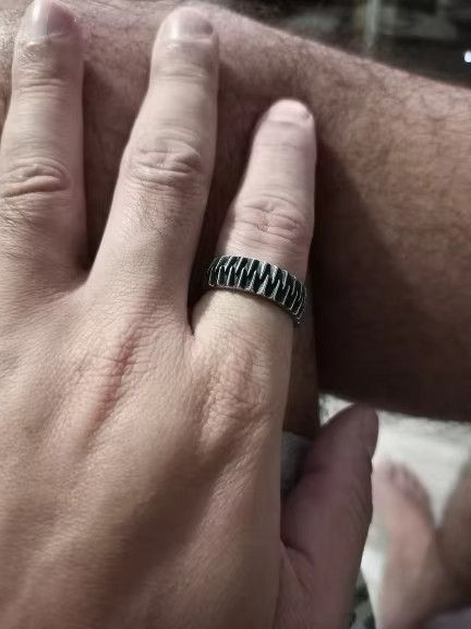 Jewelry Creative Steel Retro Gear Ring Size ONE SIZE - 6 Thumbnail