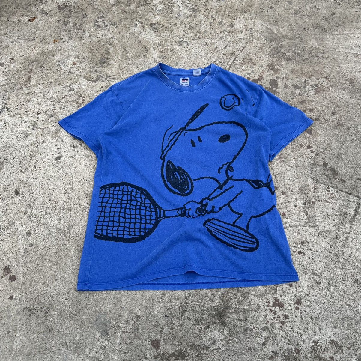 Levi's Vintage Levi’s & Peanuts T-shirts Big Logo Tennis Y2K Size US S / EU 44-46 / 1 - 2 Thumbnail