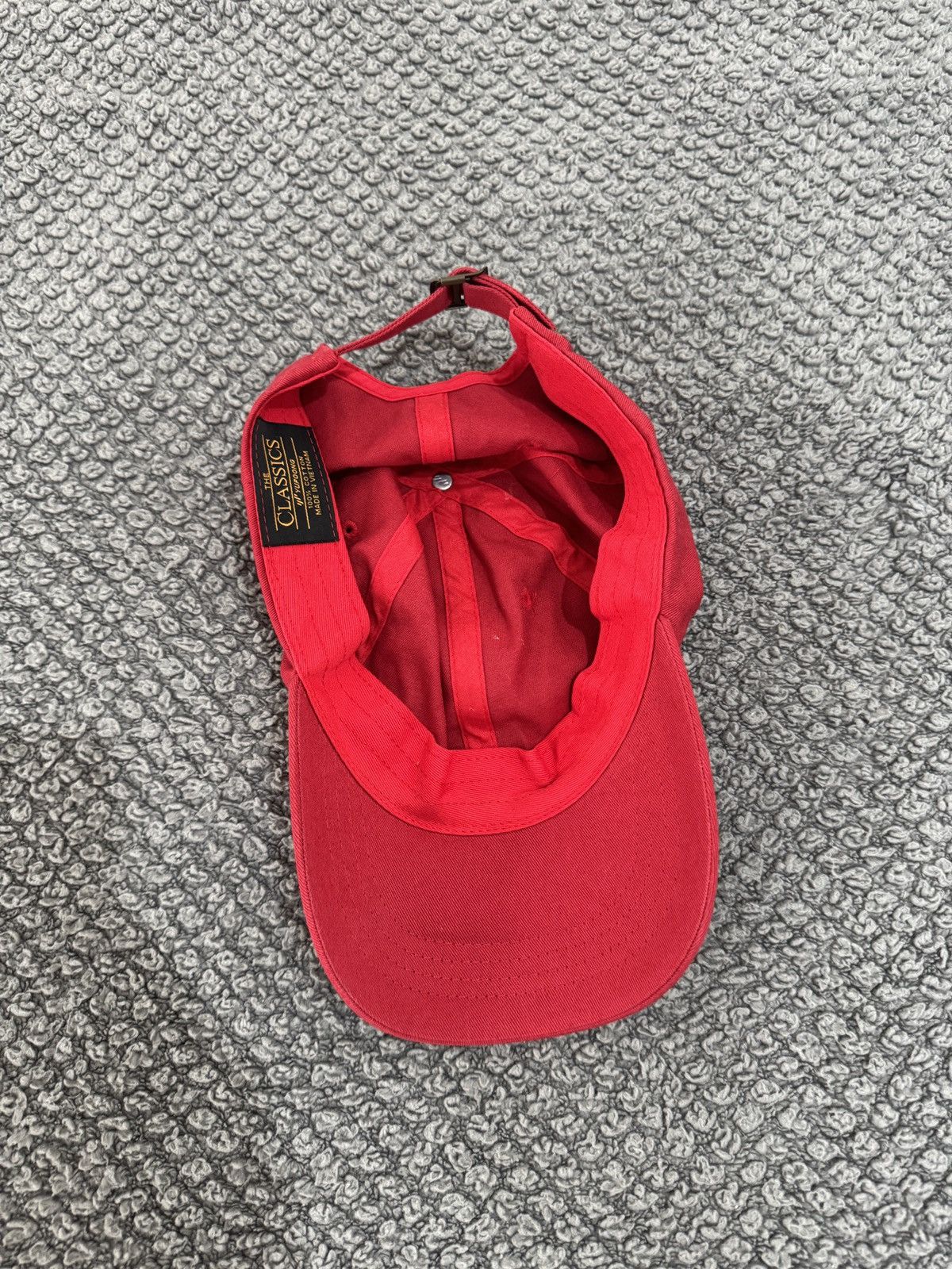Anti Social Social Club Anti Social Social Club Red China Cap Size ONE SIZE - 3 Thumbnail
