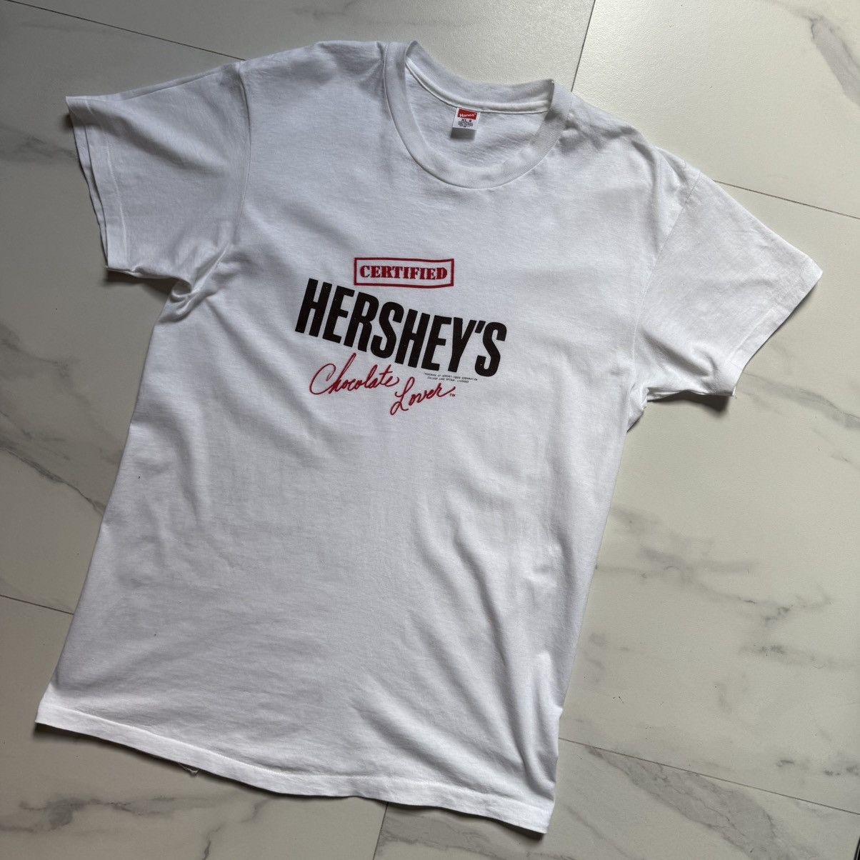 Vintage Vintage 80s Hershey’s Chocolate Lover Tee Size US XL / EU 56 / 4 - 3 Thumbnail