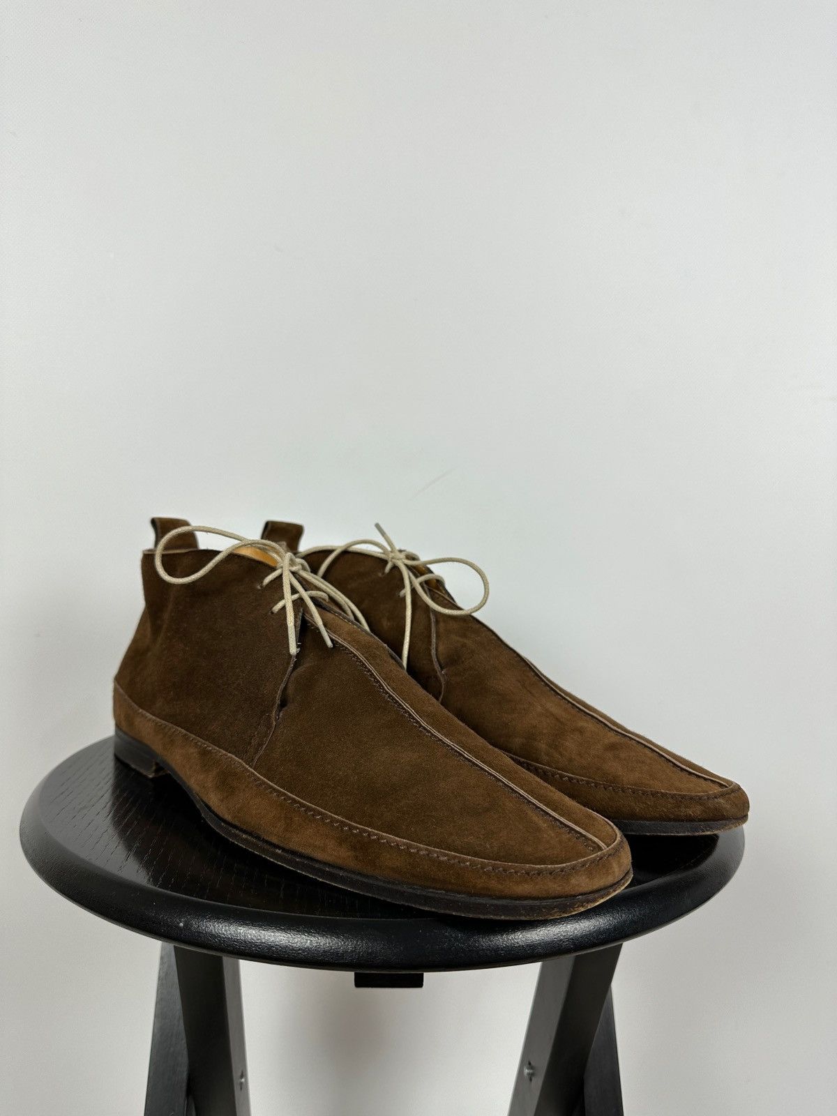 Vintage Yves Saint Laurent Rive Gauche by Tom Ford Desert Boots Size US 10.5 / EU 43-44 - 8 Thumbnail