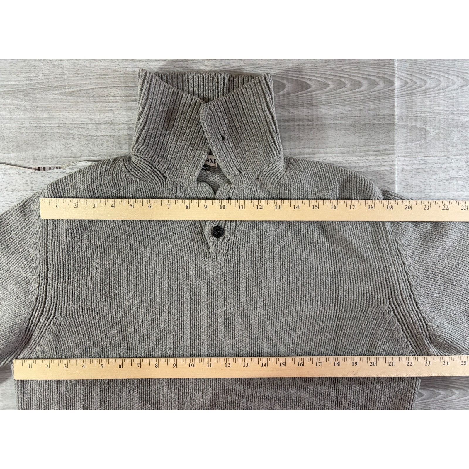 Stone Island STONE ISLAND wool blend enbroidered logo sweater sz L VGT 90 Size US L / EU 52-54 / 3 - 8 Thumbnail
