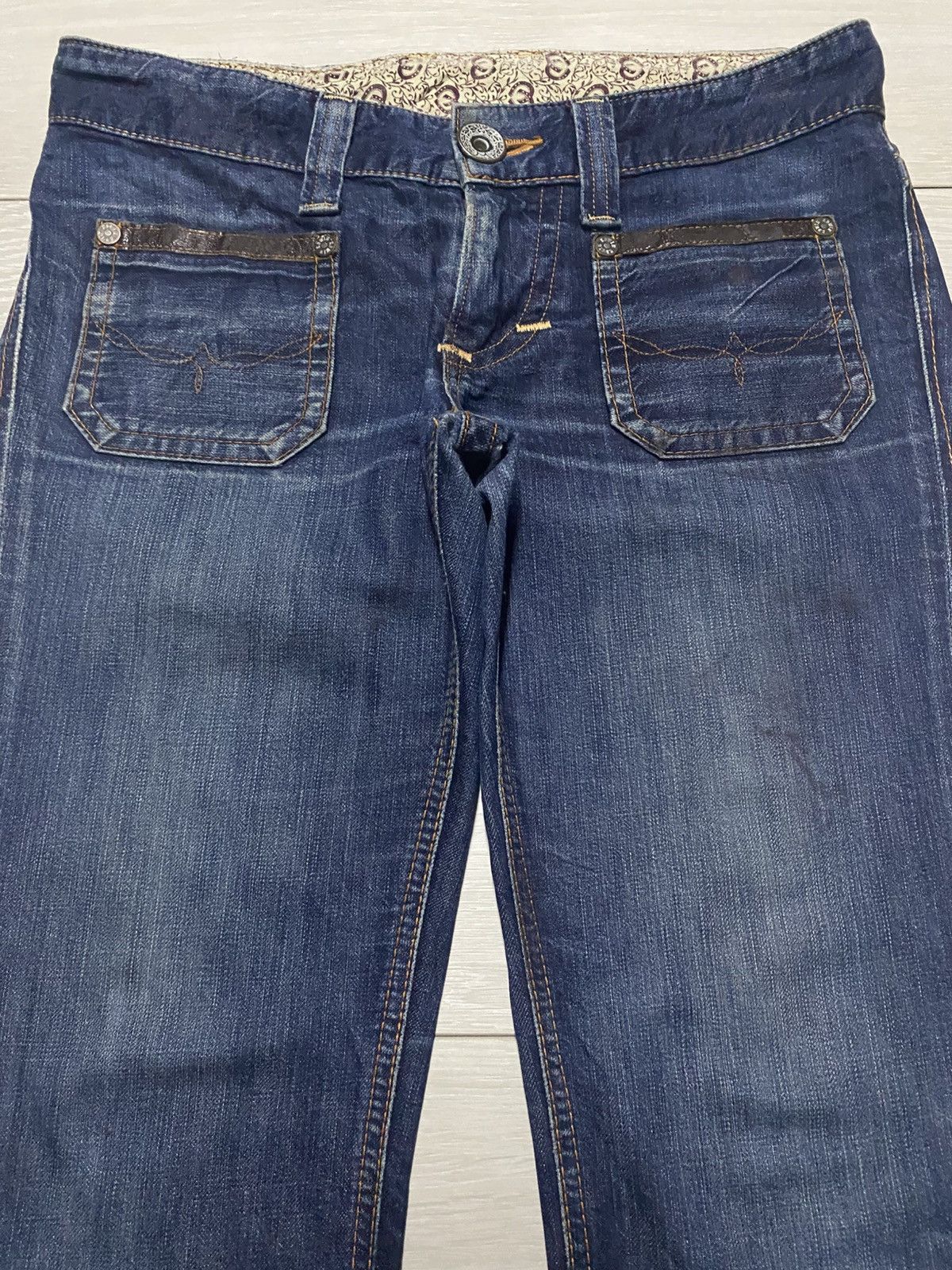 Edwin Vintage Edwin Blue Trip 5506 Bush Pant skinny Slim Jeans Size US 32 / EU 48 - 3 Thumbnail