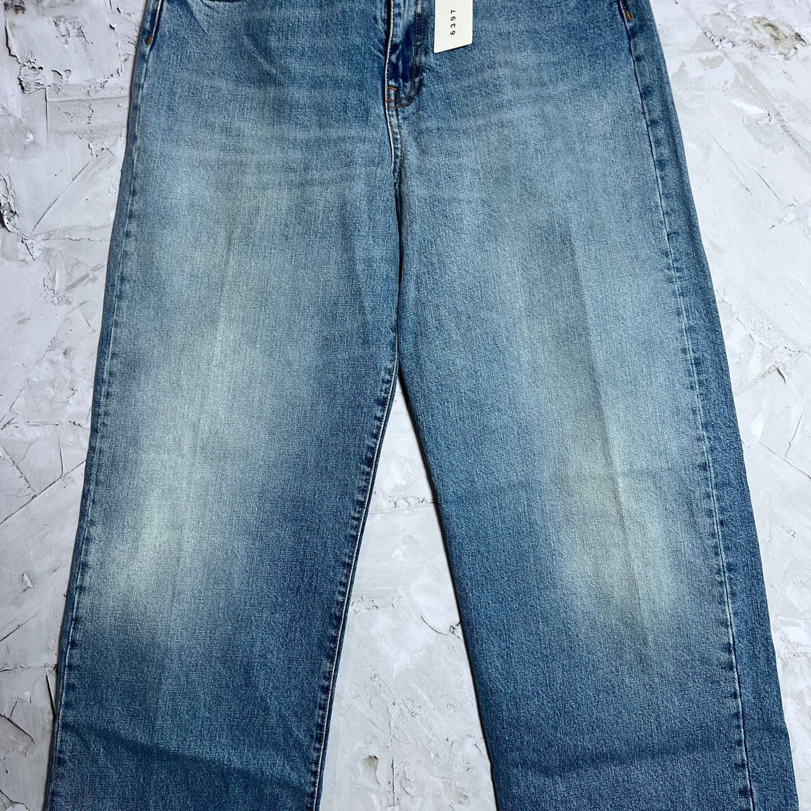 6397 6397 Wide Leg High Rise Jeans Light Blue NP239 Size 30 Size 30" / US 8 / IT 44 - 9 Thumbnail