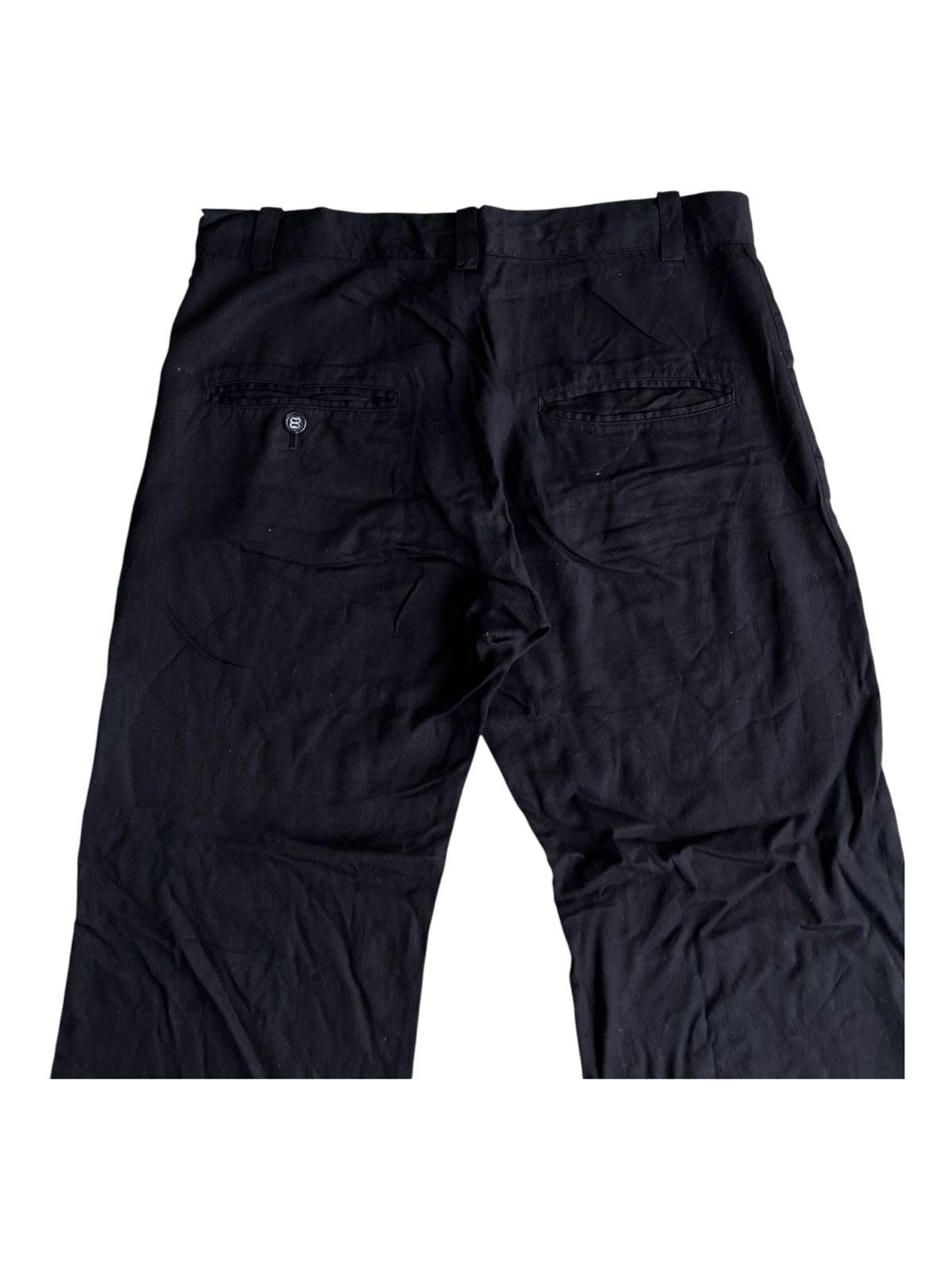Yohji Yamamoto AW04 Yohji Yamamoto Rayon Gabardine 🎈Minimal Trousers Pants Size US 32 / EU 48 - 6 Thumbnail