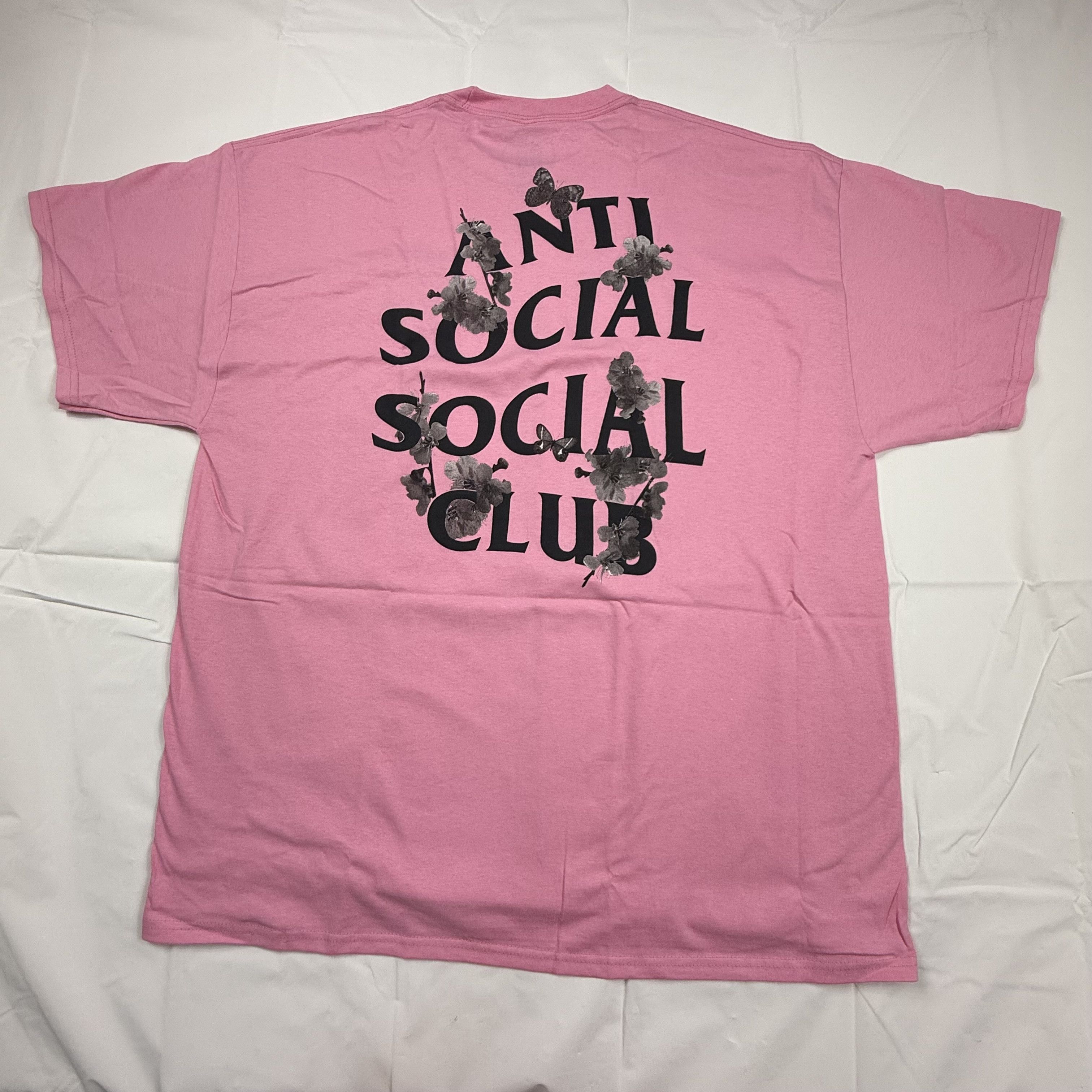 Anti Social Social Club Anti Social Social Club Dramatic Tee Candy Pink Sakura 2XL Size US XXL / EU 58 / 5 - 1 Thumbnail