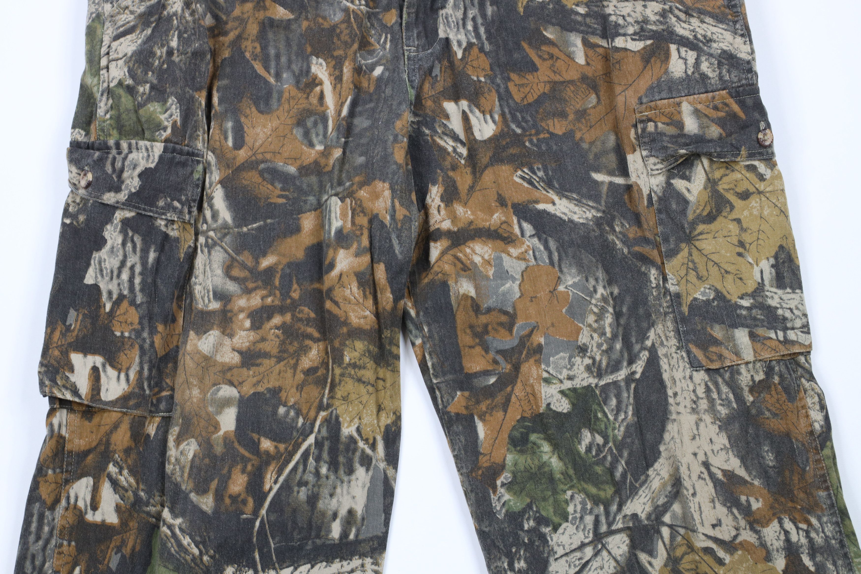 Vintage Vintage 90s Streetwear Camouflage Wide Leg Baggy Cargo Pants Size US 38 / EU 54 - 3 Thumbnail