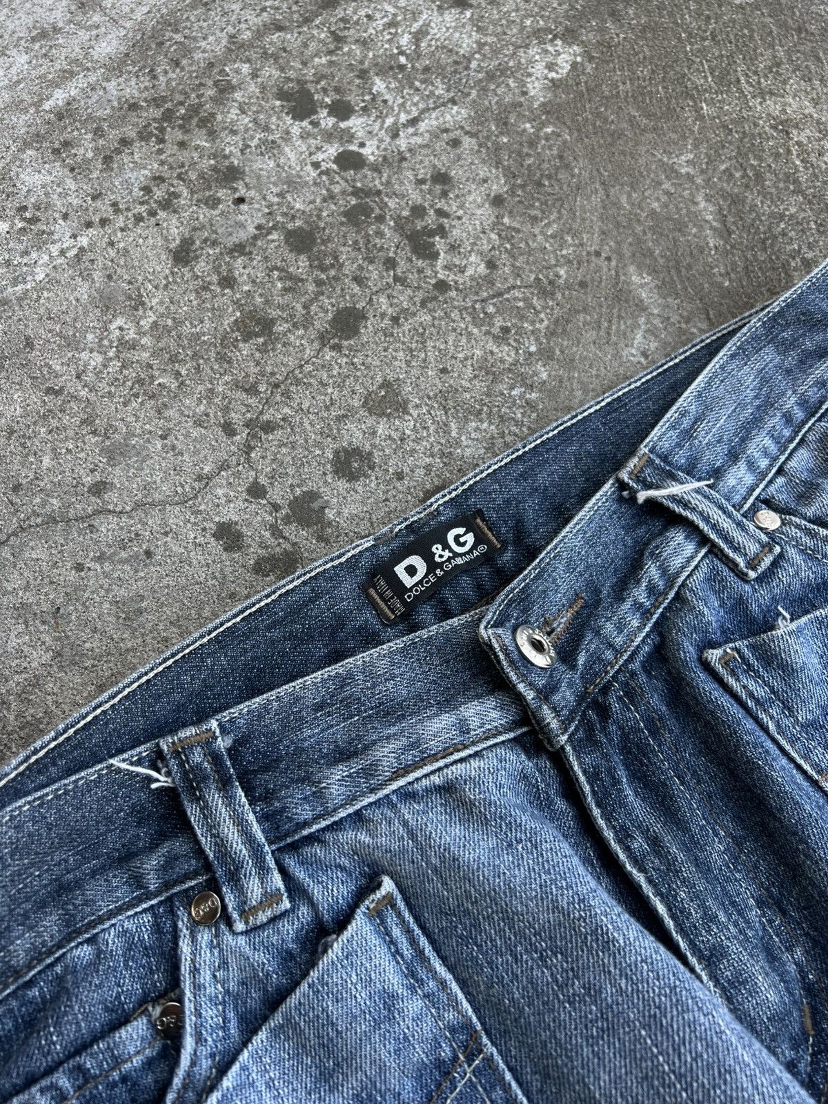 Dolce & Gabbana Crazy Vintage Dolce Gabbana Shorts Bridge Baggy Y2k Big Logo Size US 34 / EU 50 - 7 Thumbnail