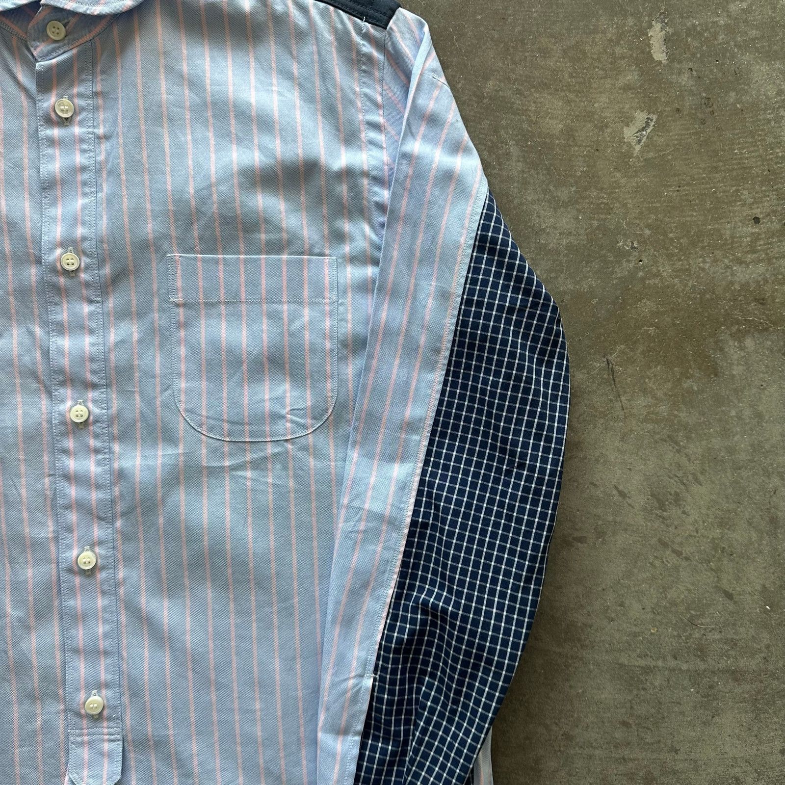 Junya Watanabe CDG Junya Wantanabe Panelled Button Up Size US M / EU 48-50 / 2 - 2 Thumbnail