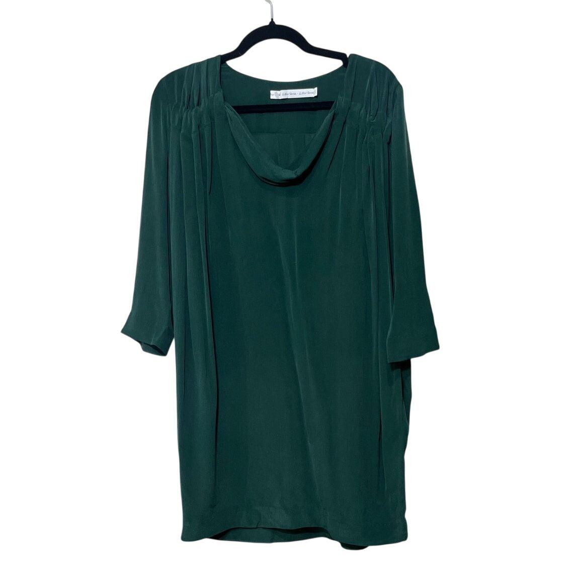 & Other Stories & Other Stories 100% Silk Forest Green Dress Pockets SZ 4 Size S / US 4 / IT 40 - 1 Thumbnail