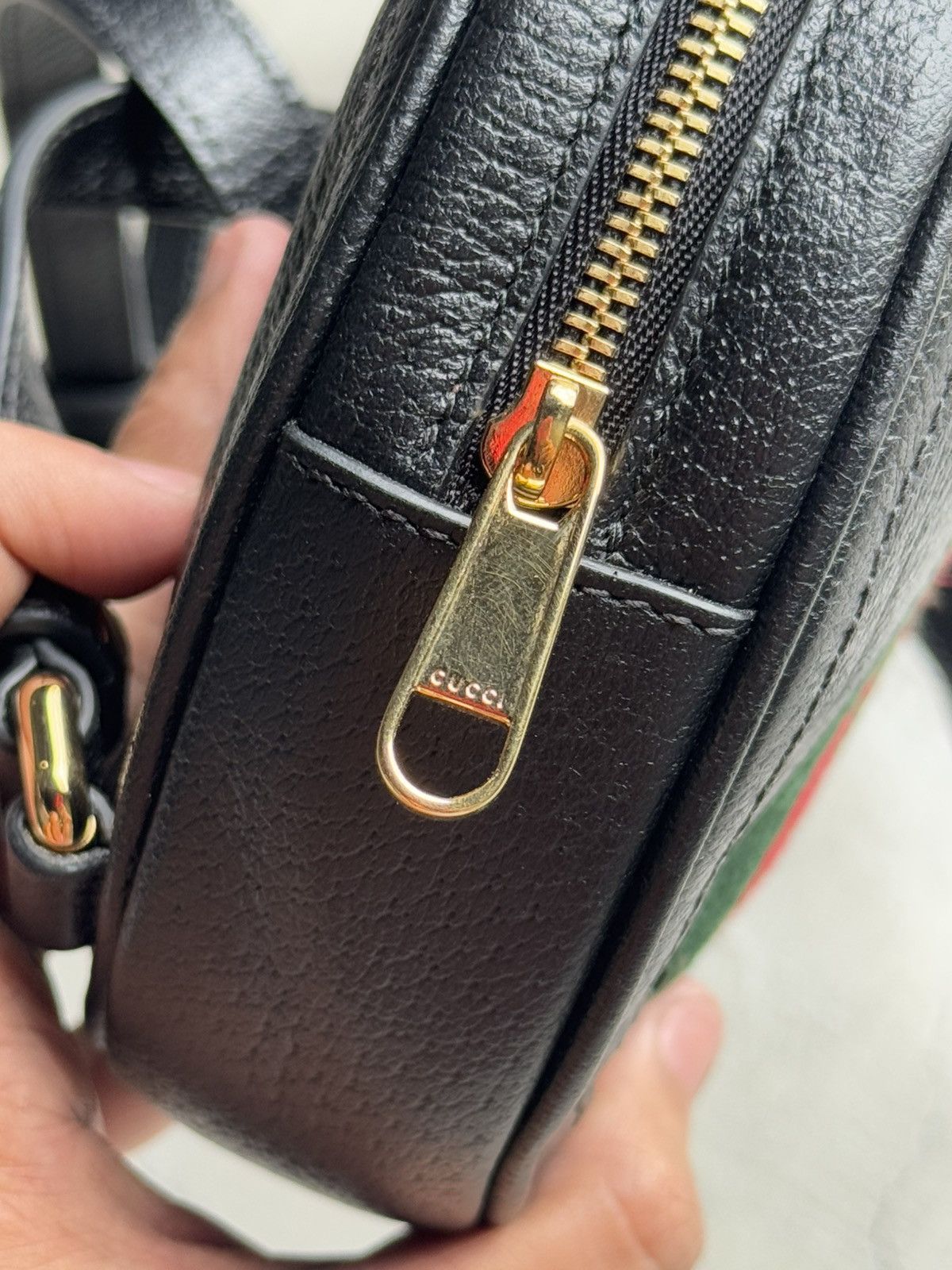 Gucci Gucci Black Ophidia Mini Backpack Size ONE SIZE - 9 Thumbnail