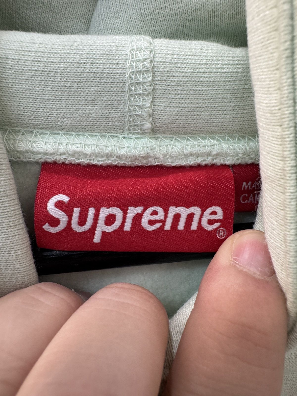 Supreme Supreme Mint Box Logo Hoodie Size US S / EU 44-46 / 1 - 5 Thumbnail