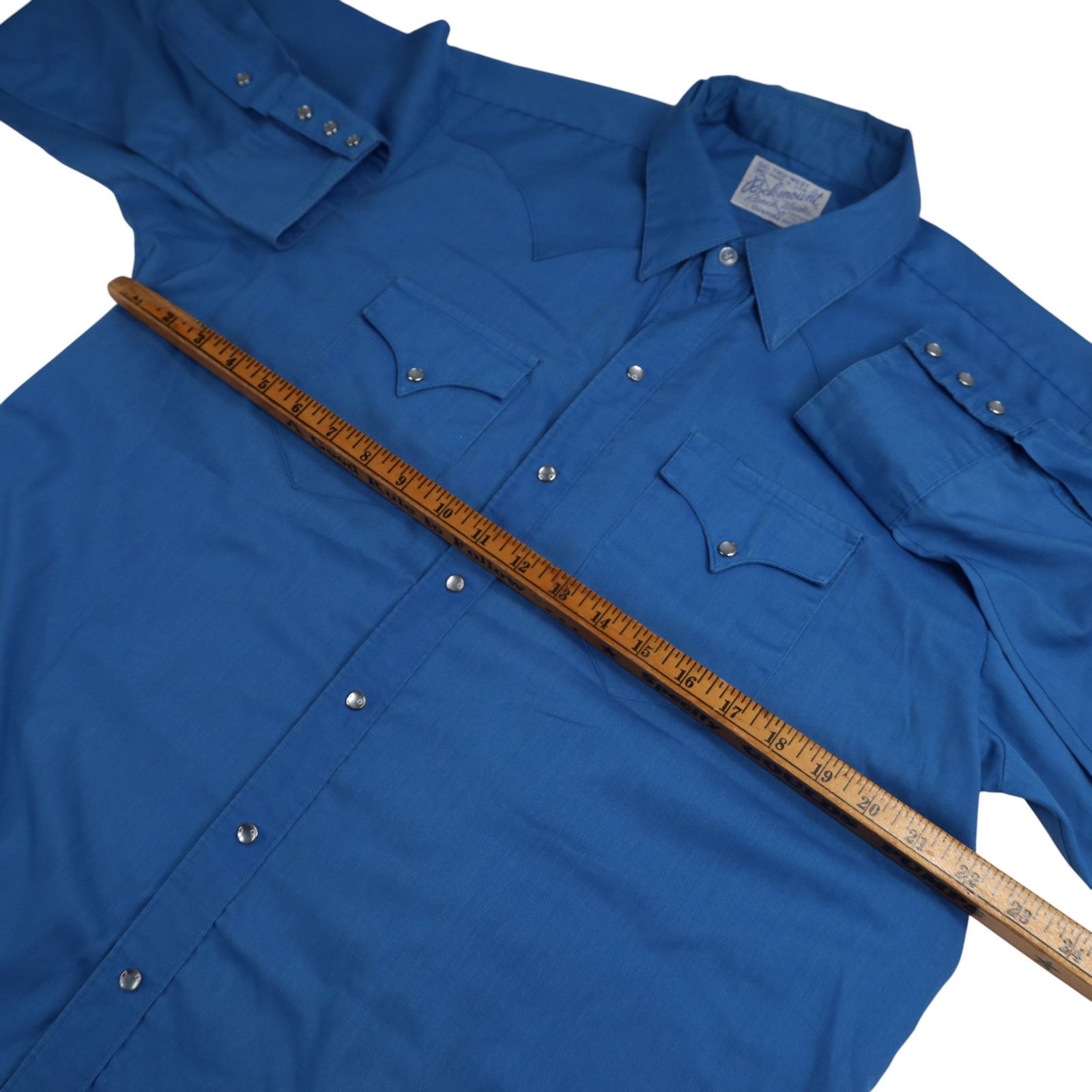 Rockmount Ranch Wear × Vintage True VTG Tru-West Rockmount Ranch Wear Pearl Snap Shirt Size US XL / EU 56 / 4 - 7 Thumbnail
