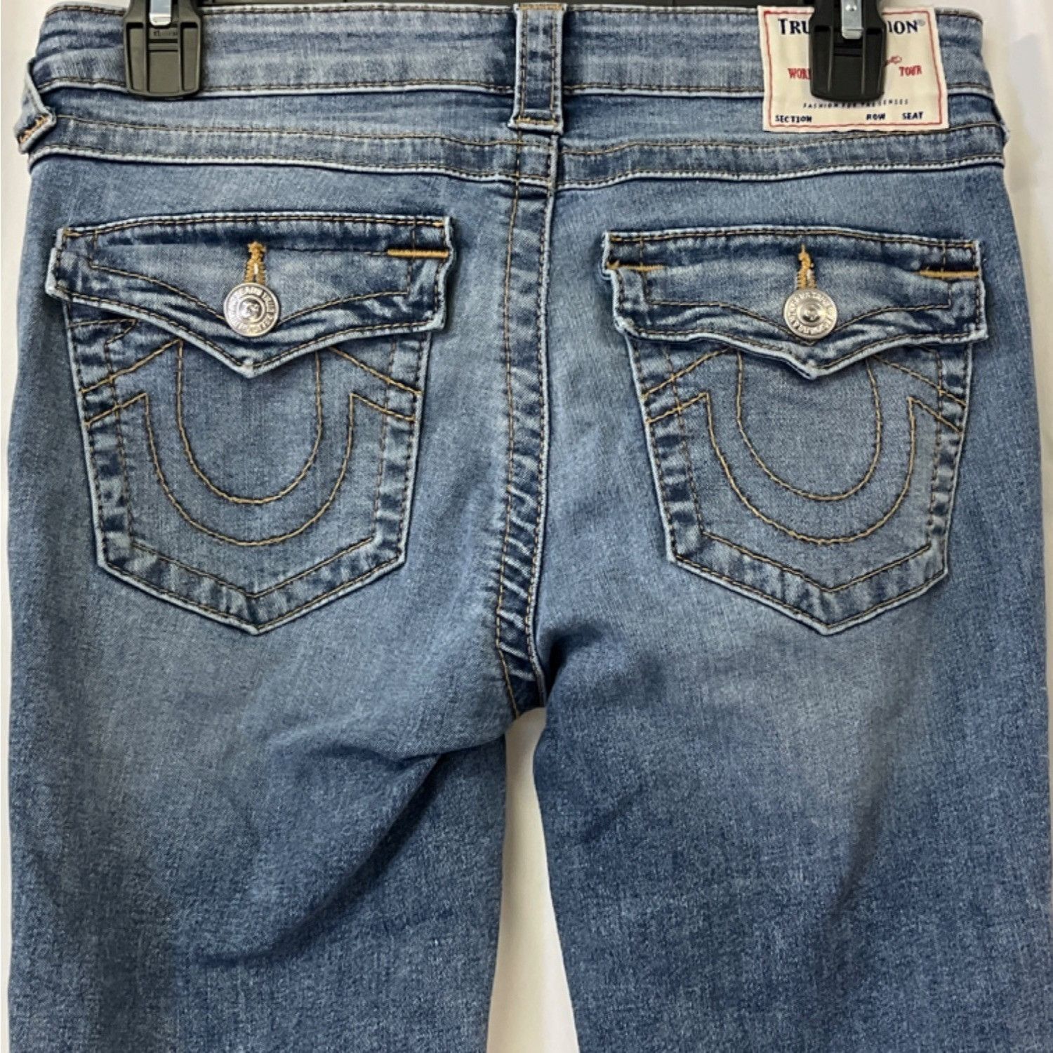 True Religion True Religion Women's Blue Jeans/Mid Rise/Skinny Sz 28 SKU 4 Size 28" / US 6 / IT 42 - 4 Thumbnail