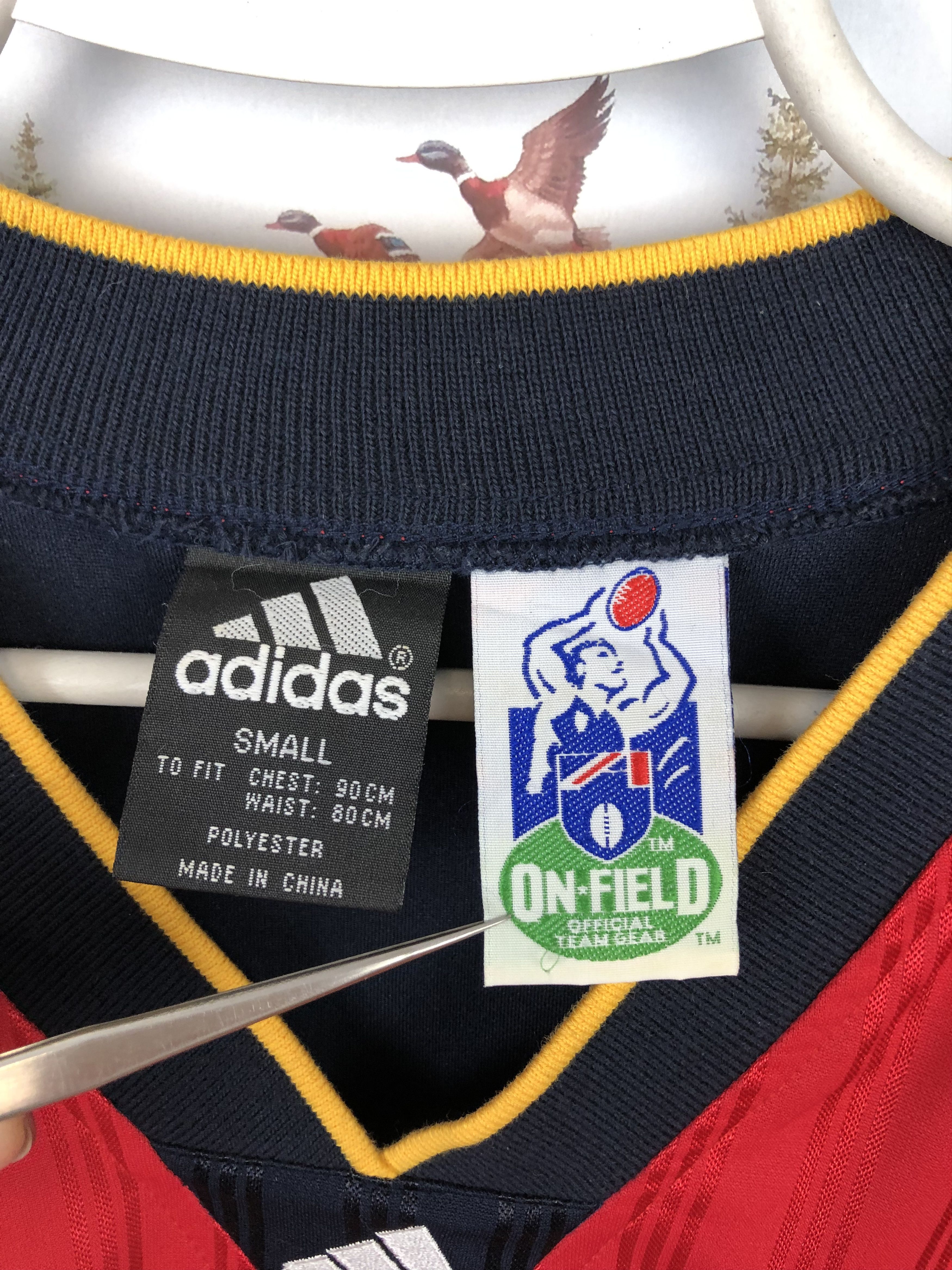 Adidas Adidas AFL Vintage 90s Adelaide Crows Football Jersey Size US M / EU 48-50 / 2 - 7 Thumbnail