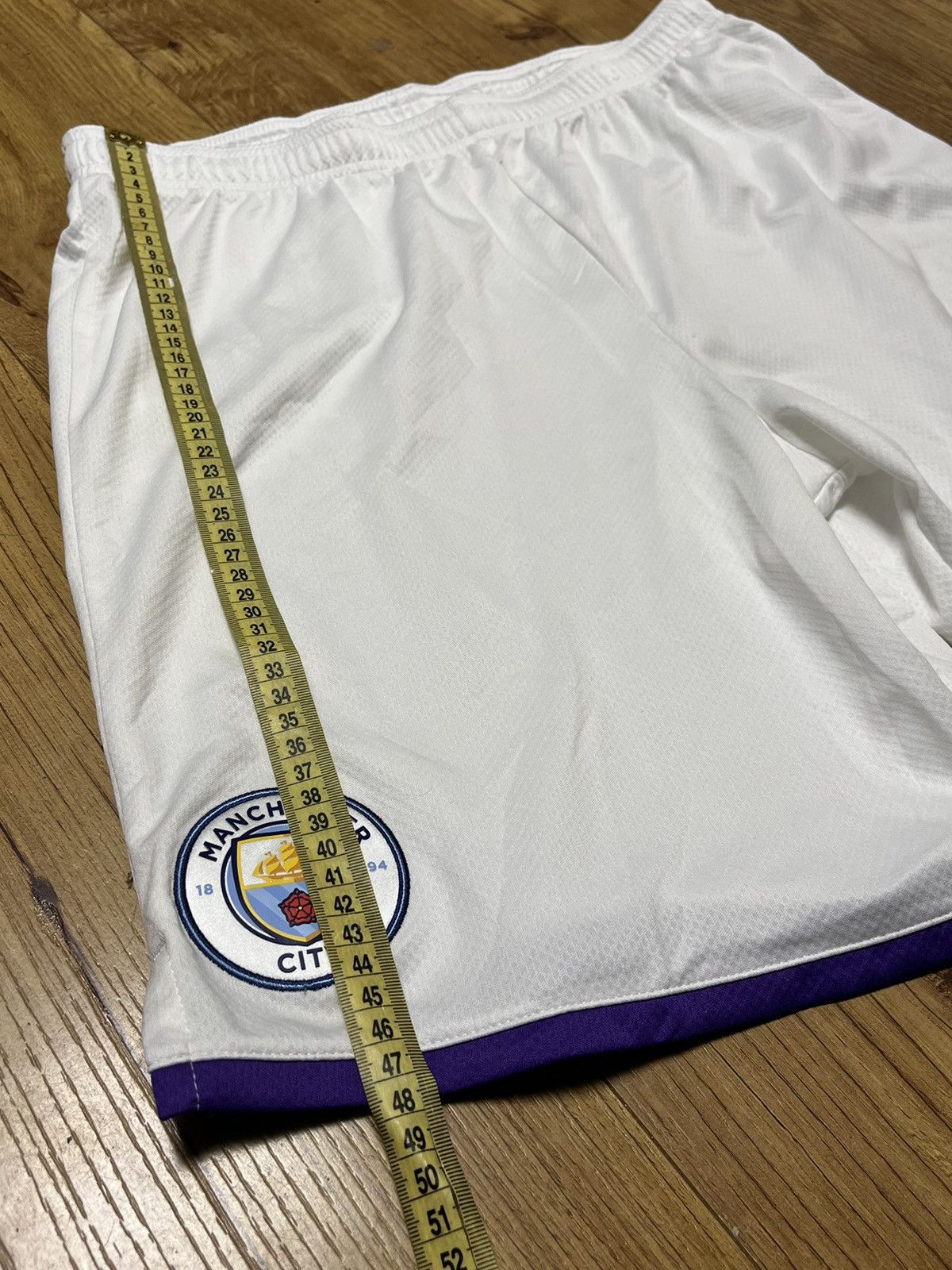 Puma 2019-20 Manchester City Home Shorts Size L Size US 34 / EU 50 - 6 Thumbnail