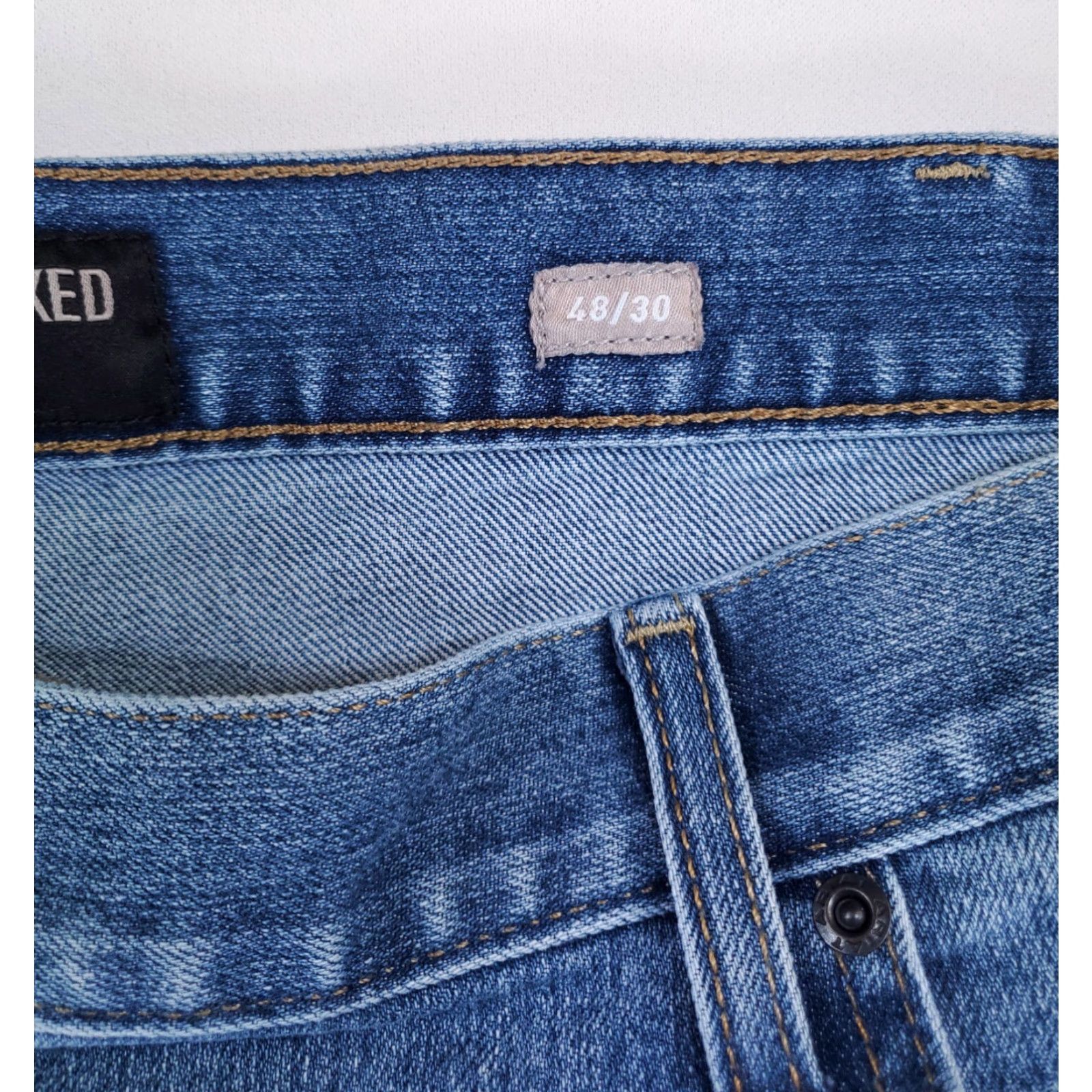 Ariat Ariat M4 Relaxed Boot Blue Jeans Mens 50 x 30 Actual Blue Bootcut Mens Jeans Size US 34 / EU 50 - 3 Thumbnail