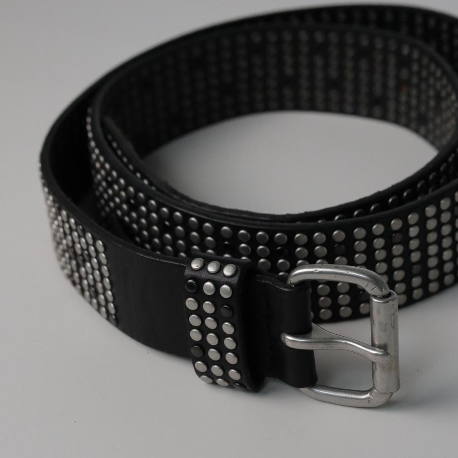 LIEBESKIND BERLIN Liebeskind Deadstock Hand Made Studded Pin Buckle Belt Size ONE SIZE - 5 Thumbnail