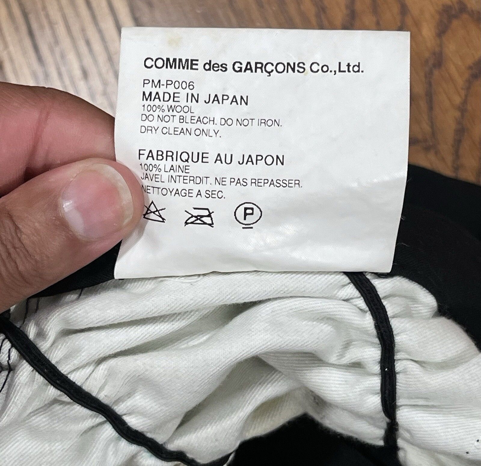 Comme des Garcons COMME des GARCONS CDG Runway Ruffle Pants Black Size XS Size US 28 / EU 44 - 4 Thumbnail