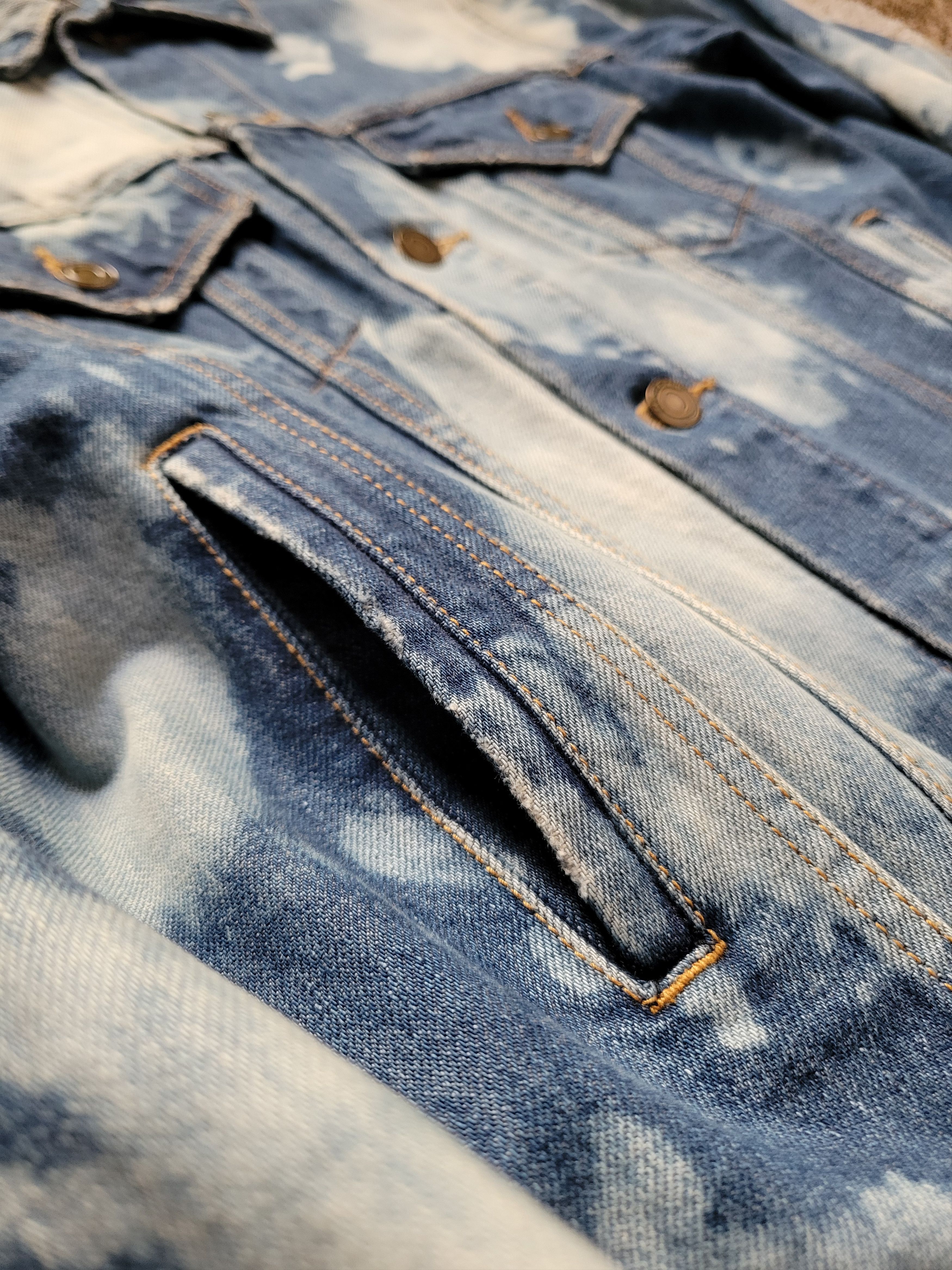 Hedi Slimane × Saint Laurent Paris × Yves Saint Laurent SS16 Bleached Denim Jacket Hedi Surf Sound Size US M / EU 48-50 / 2 - 11 Thumbnail