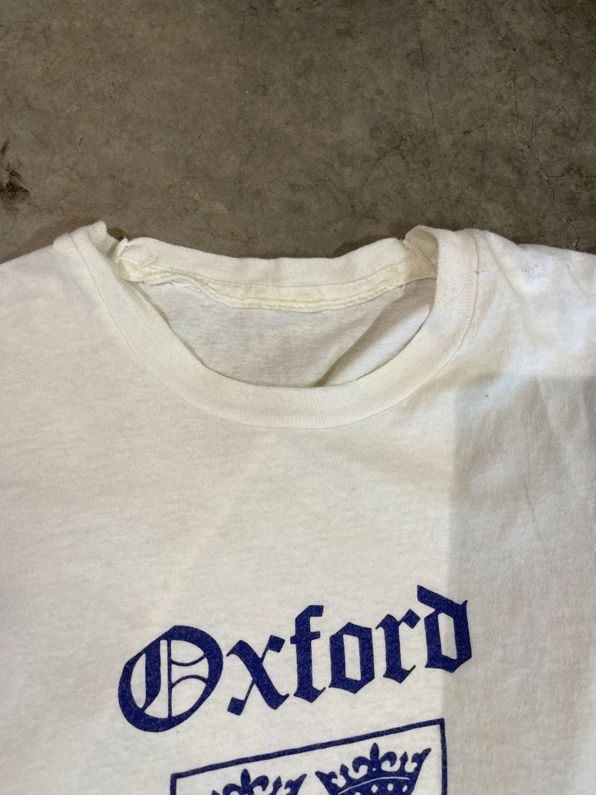 Vintage Vintage Oxford University Single Stitch Tee Size US M / EU 48-50 / 2 - 3 Thumbnail