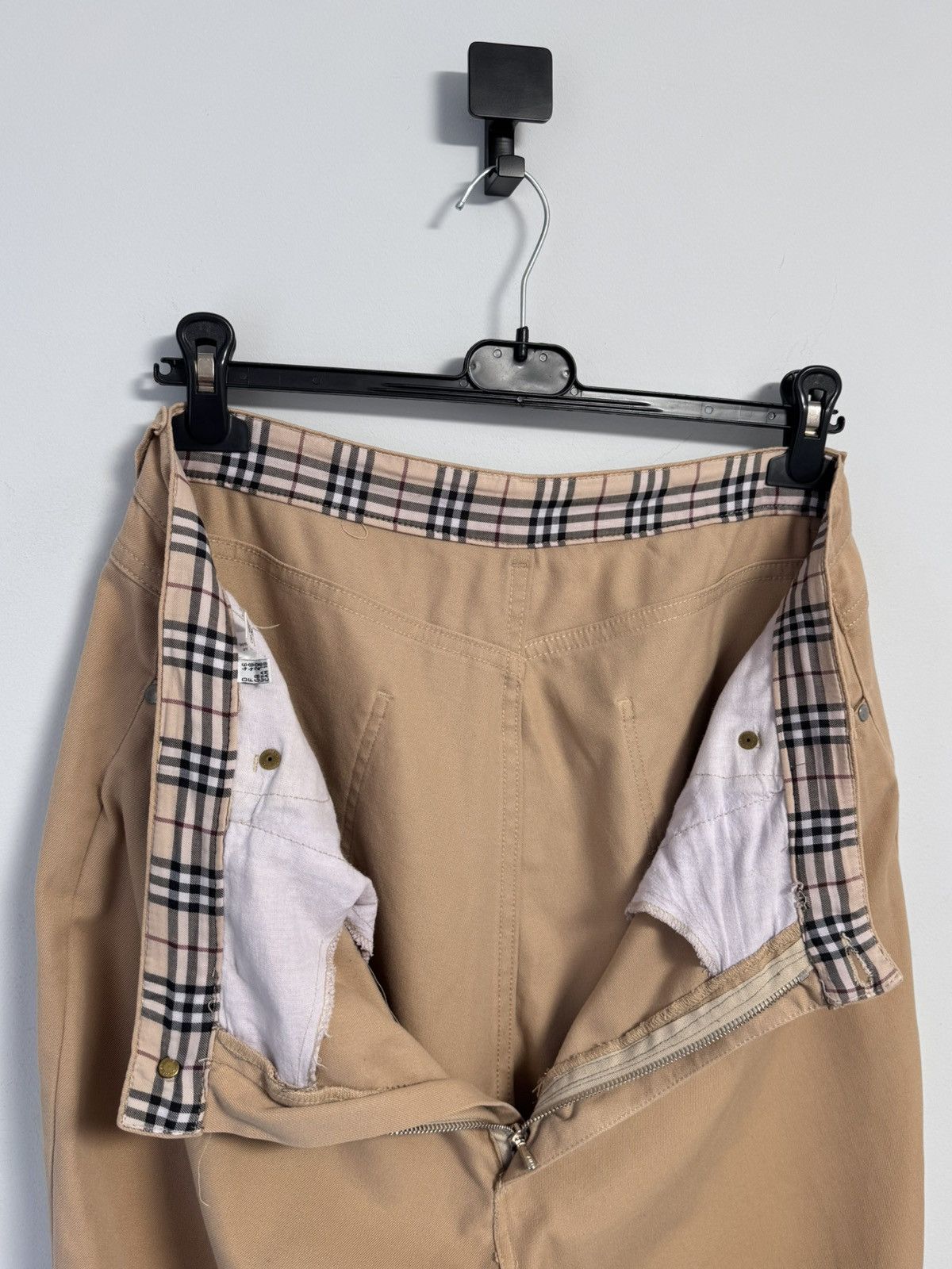 Burberry × Vintage Burberry Vintage Pants Big Logo Style Size 38" / US 16 / IT 52 - 17 Thumbnail