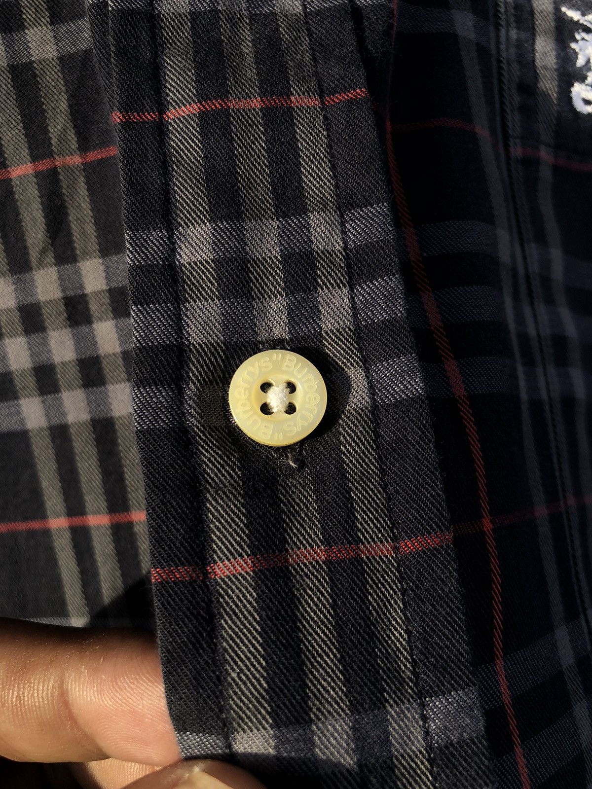 Burberry × Vintage Vintage Burberrys Nova Check Button Shirts Size US M / EU 48-50 / 2 - 6 Thumbnail