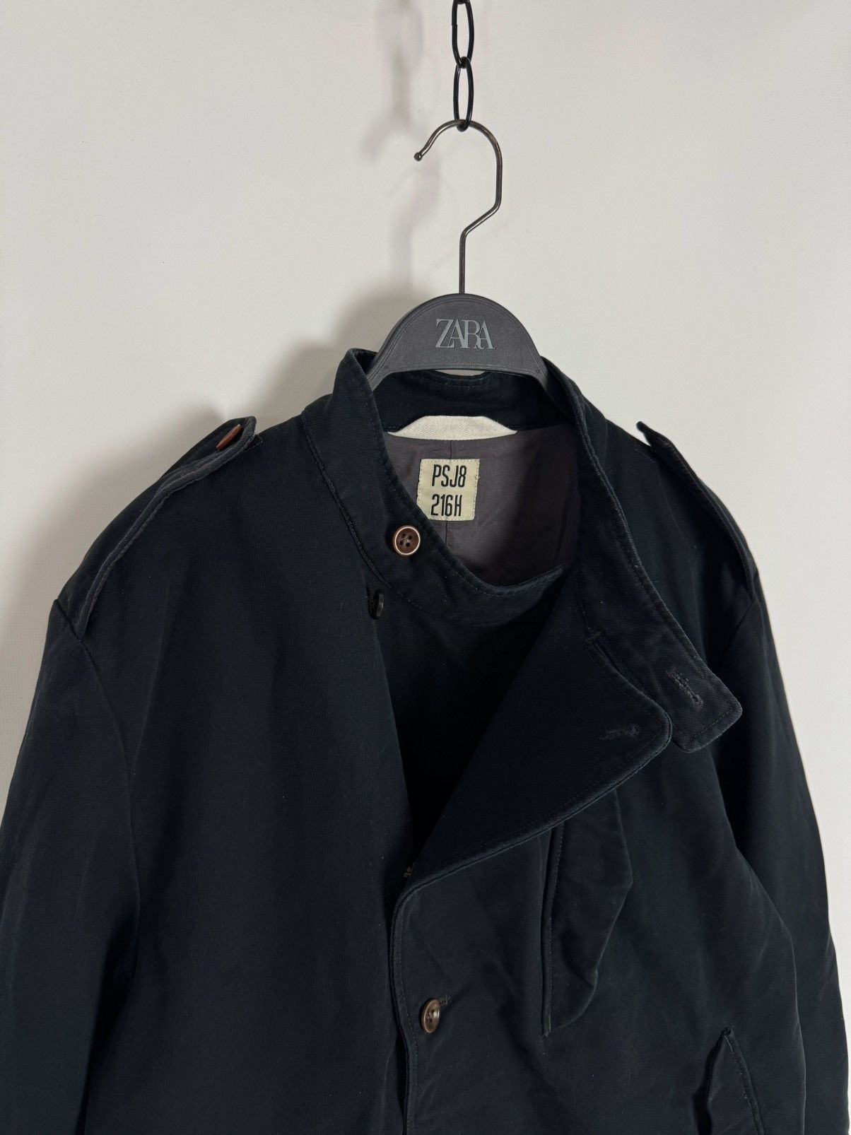 Paul Smith PAJ8 216H Paul Smith Jeans Military Style Jacket Size US L / EU 52-54 / 3 - 8 Thumbnail