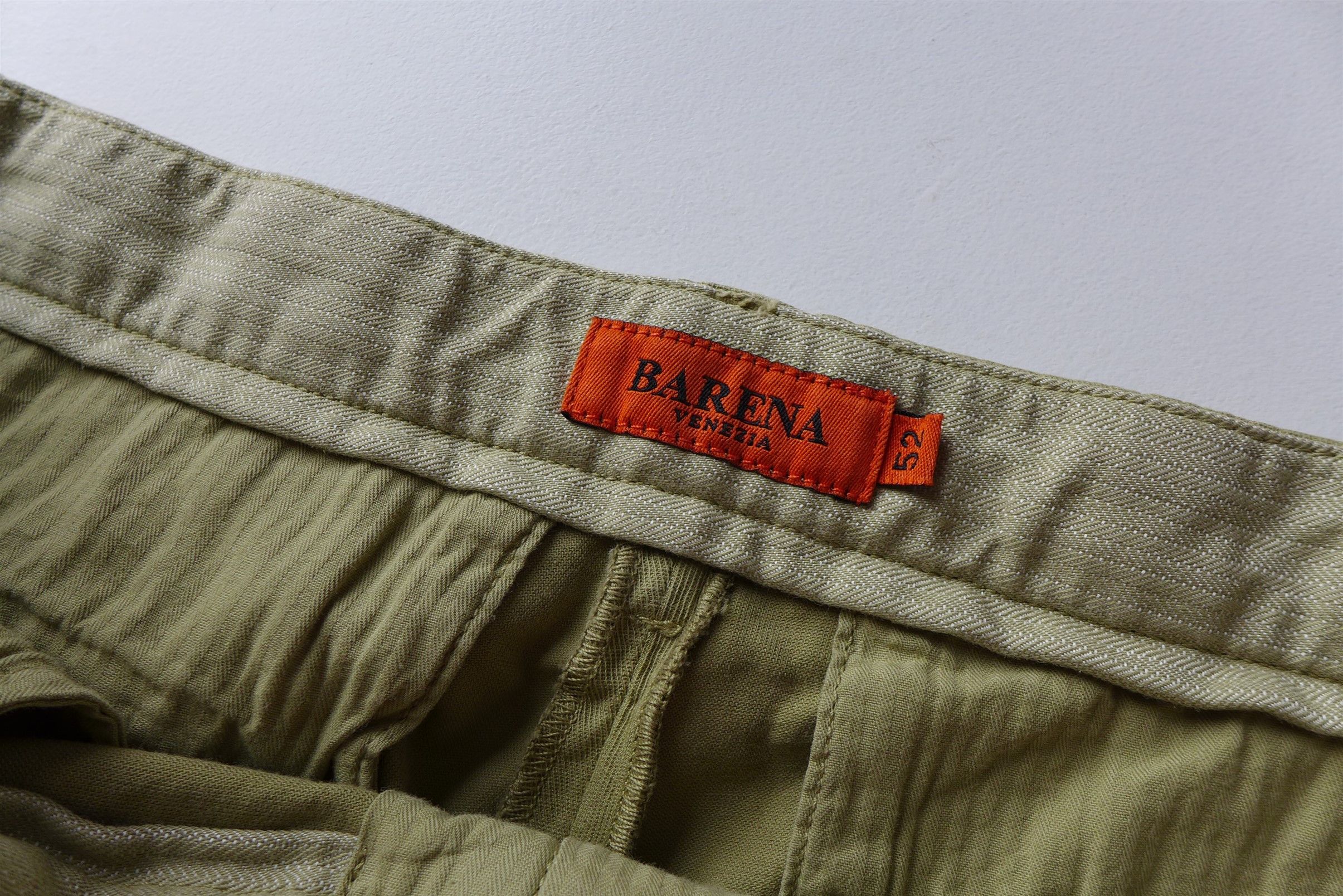 Barena Barena Masco Vignola Trousers - Canna Cotton-Linen. Size US 36 / EU 52 - 10 Thumbnail