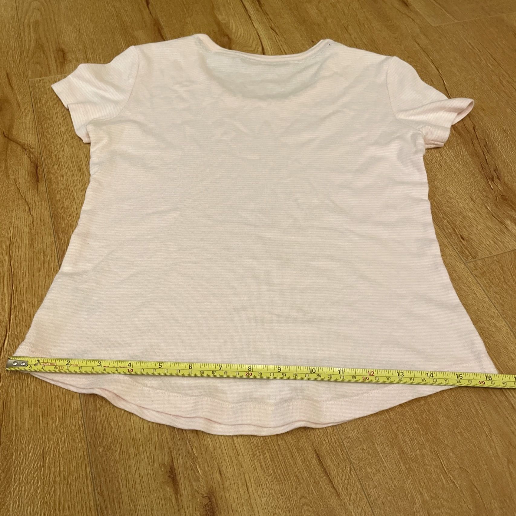 Tommy Hilfiger **Tommy Hilfiger Y2K Pink Striped Embroidered T-Shirt** User: **Vintage Tommy Hilfiger Y2K Pink Striped Embroidered T-Shirt** Size S / US 4 / IT 40 - 7 Thumbnail