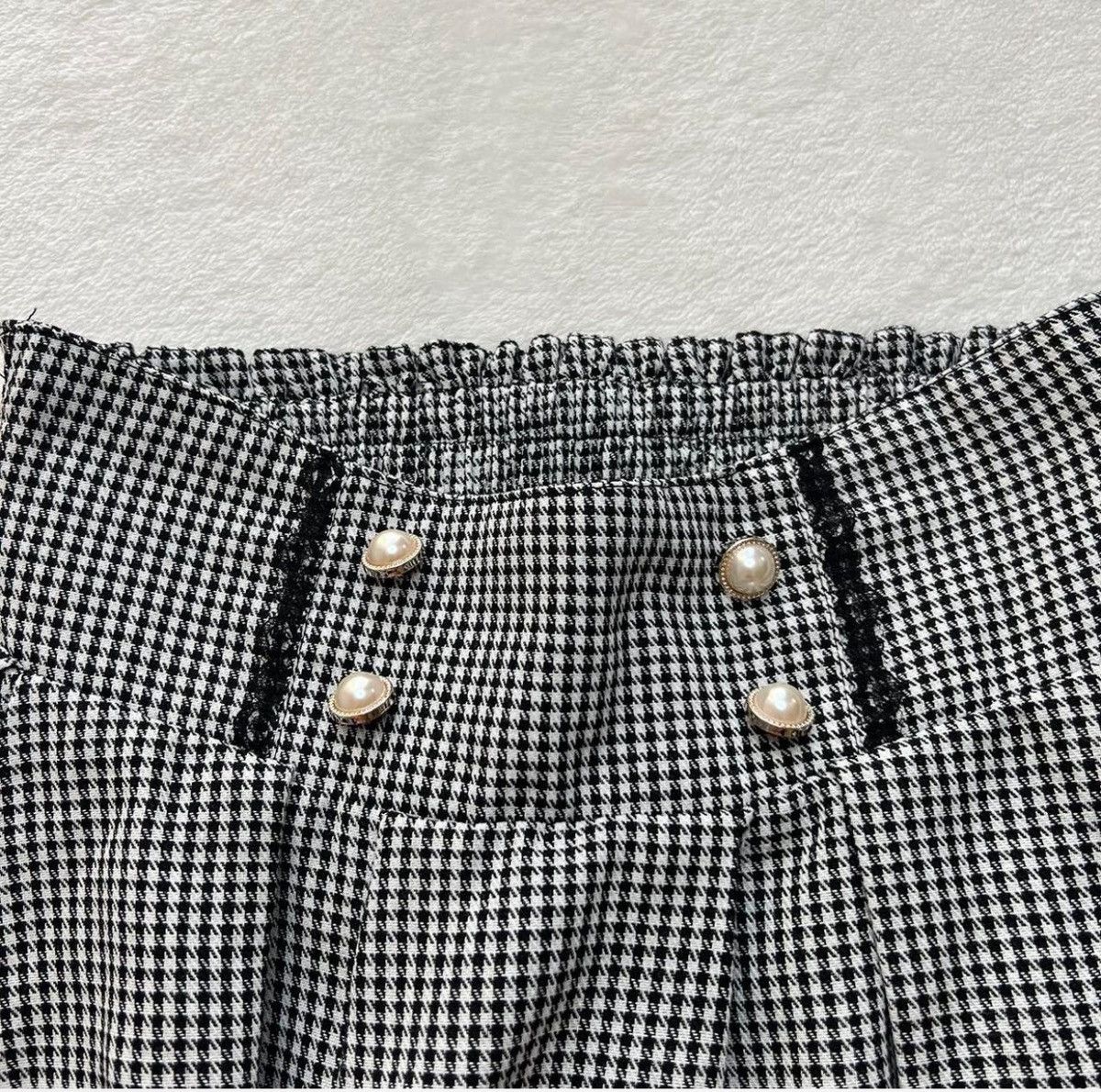 LIZ LISA japanese houndstooth sailor skirt Size 25" / US 0 / IT 36 - 2 Thumbnail