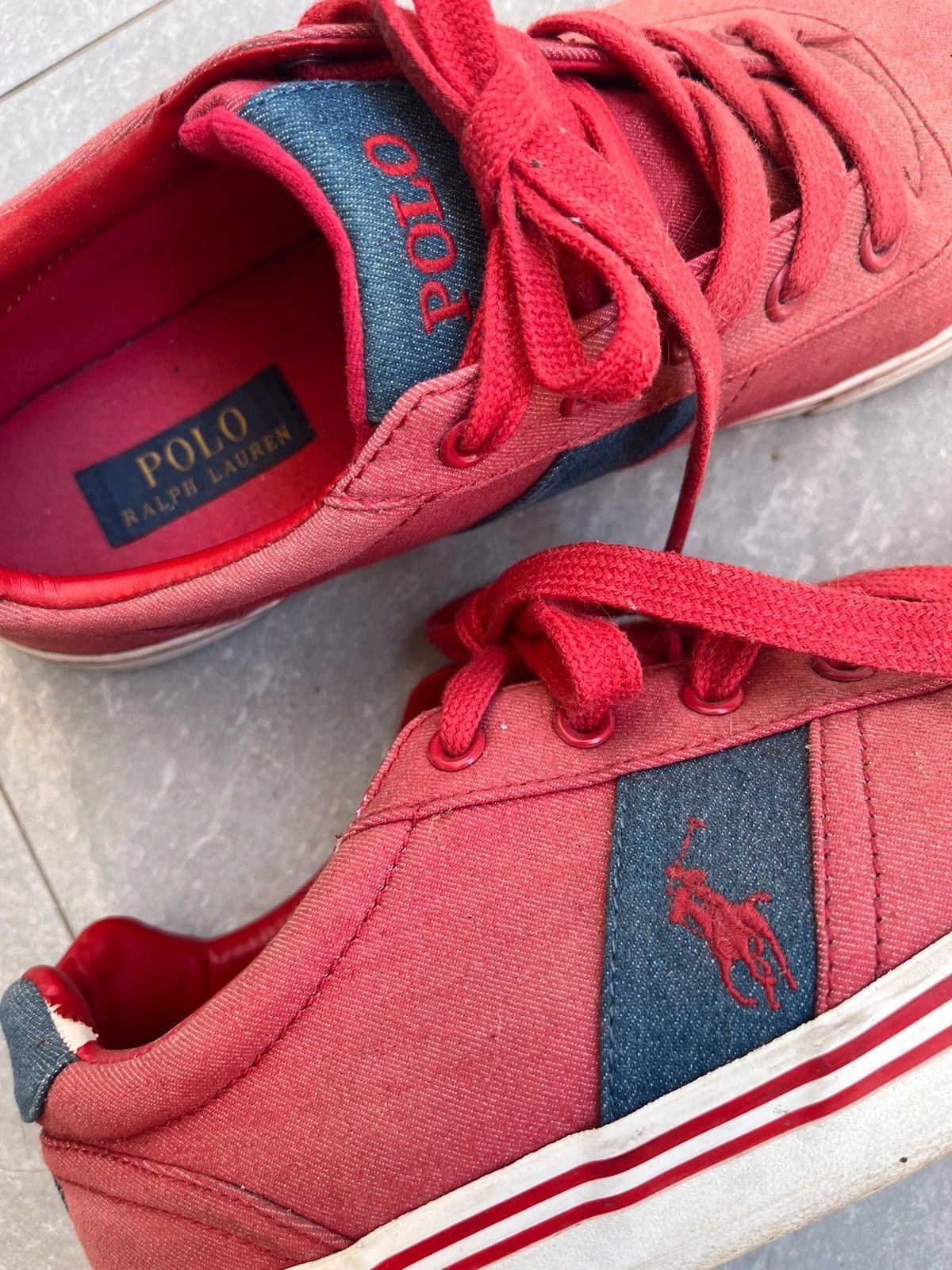 Polo Ralph Lauren Polo Ralph Lauren Size EUR 42 US 9 Sneakers Shoes Small Pony Size US 9 / EU 42 - 2 Thumbnail