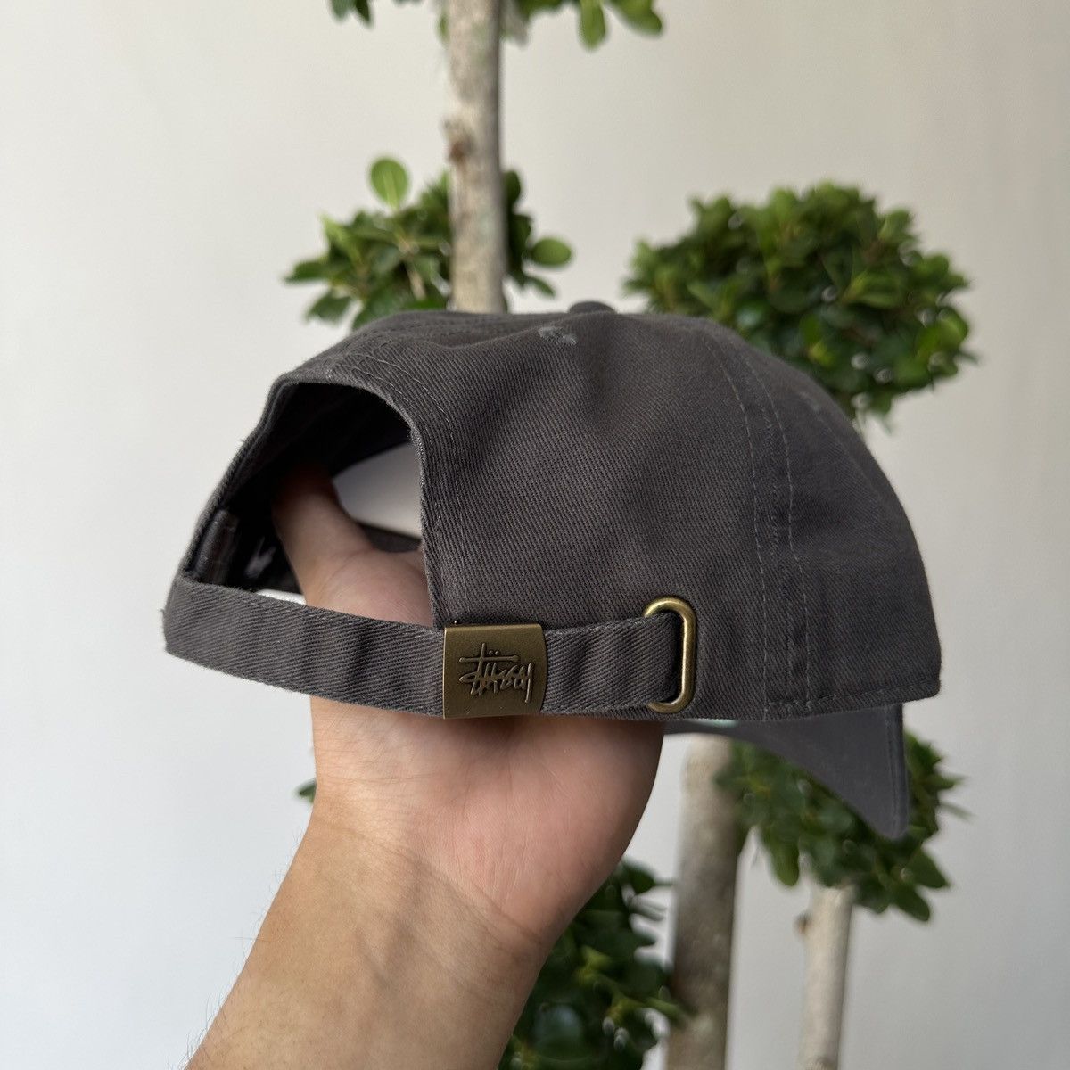 Stussy Stussy Cap Hat Grey Size ONE SIZE - 5 Thumbnail