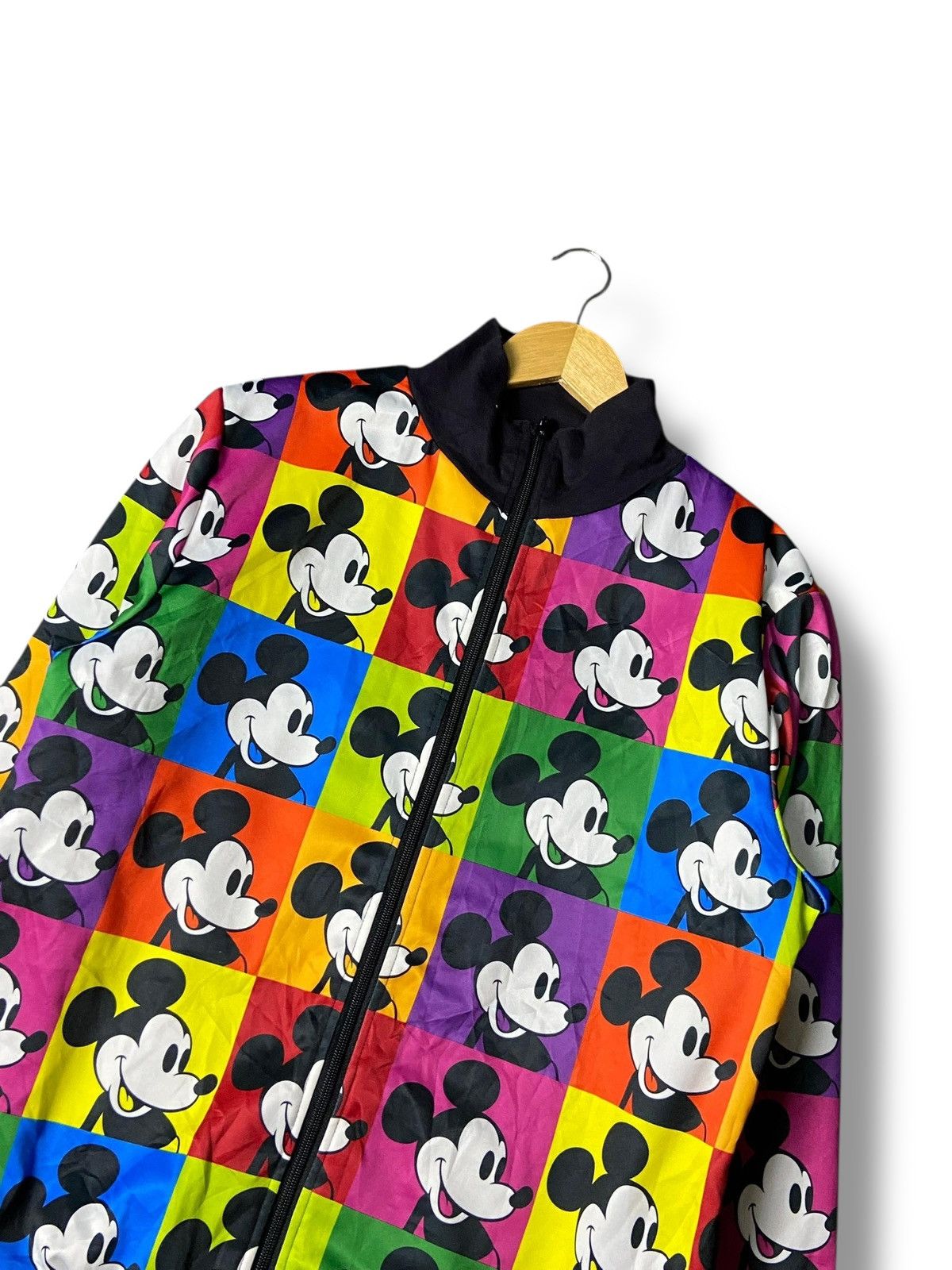 Japanese Brand Baby Doll Mickey Overprint Reversible Fleece Jacket (156) Size US L / EU 52-54 / 3 - 5 Thumbnail