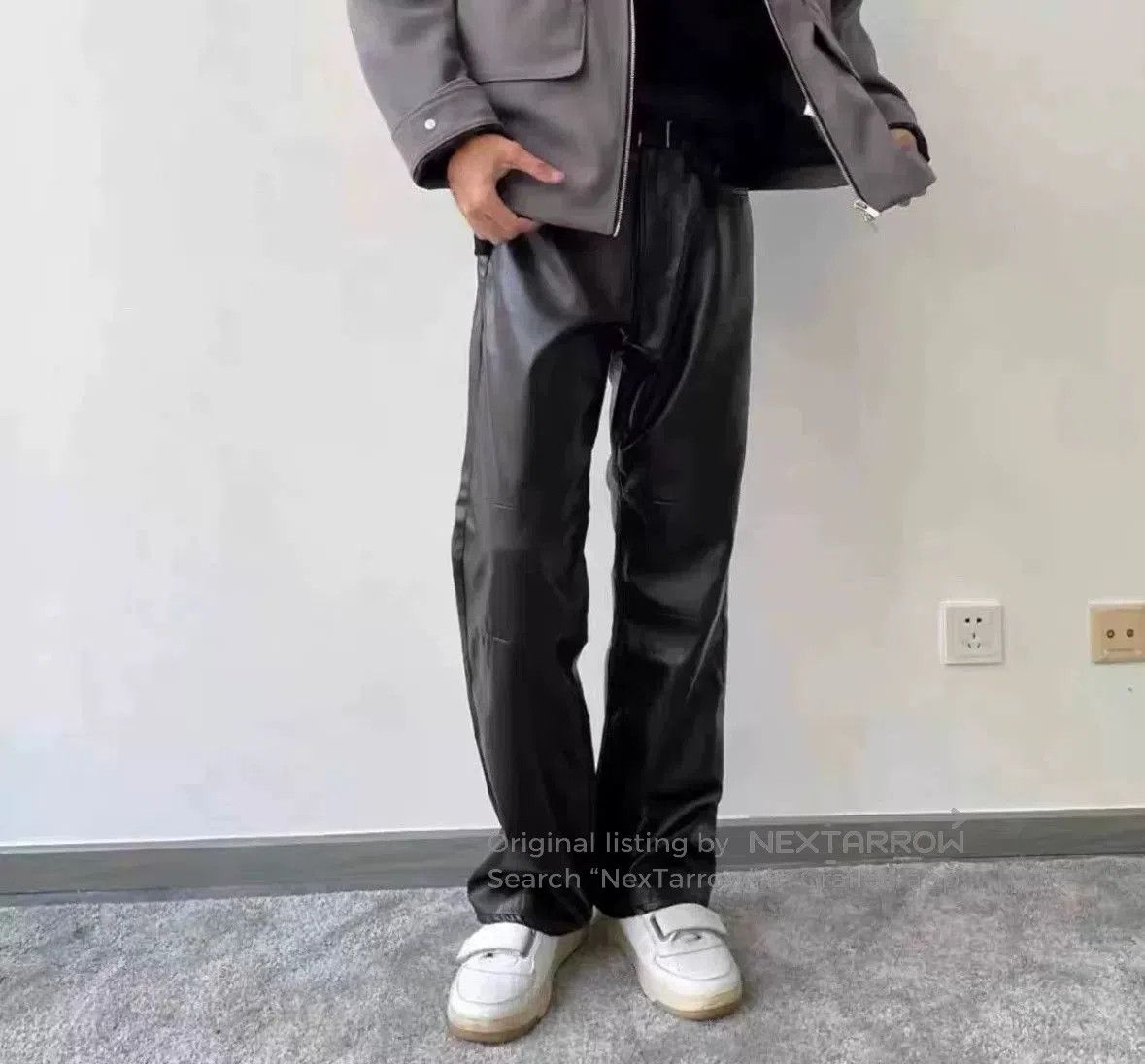 Our Legacy Our Legacy Black Leather Trousers. Size US 30 / EU 46 - 3 Thumbnail