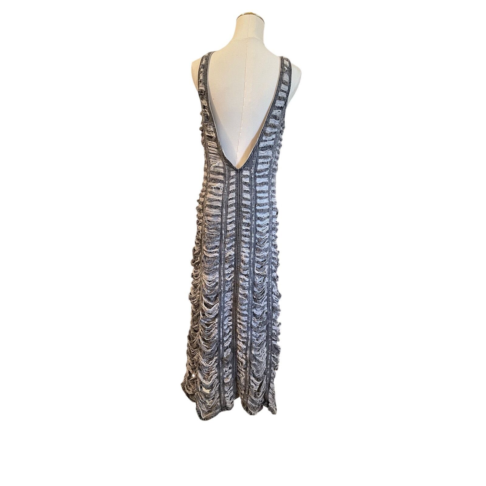 Diesel Diesel De-Arie-ads Distressed Denim Dress NWT Size Small Size S / US 4 / IT 40 - 8 Thumbnail