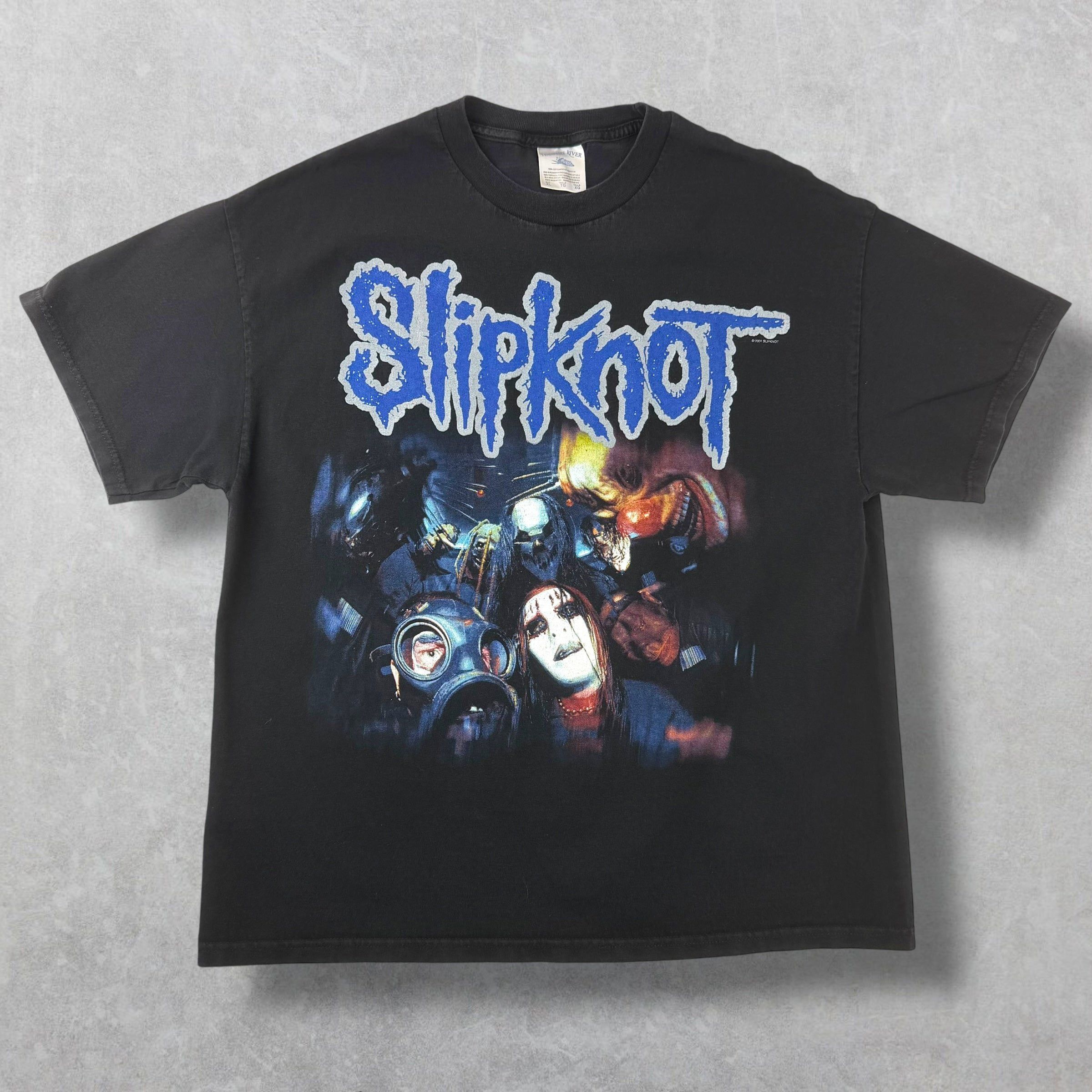 Vintage Vintage 2001 Slipknot Band Tee XL Size US XL / EU 56 / 4 - 1 Thumbnail