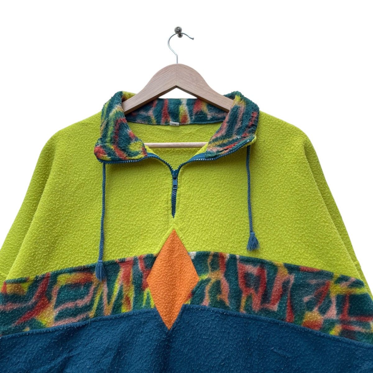 Japanese Brand × Vintage Vintage Japanese Brand Fleece Jacket Multi Colour Jacket Size US M / EU 48-50 / 2 - 3 Thumbnail