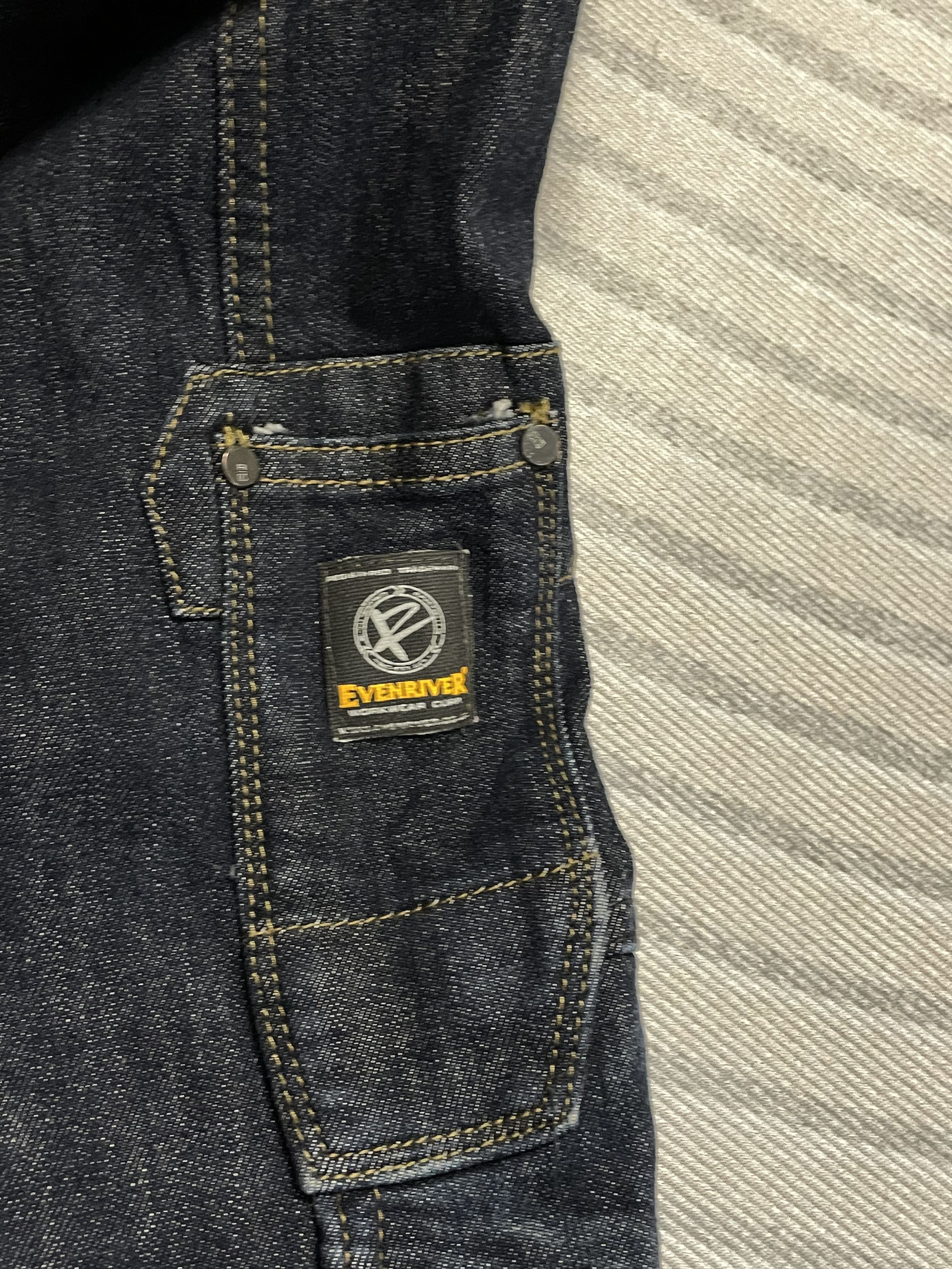 If Six Was Nine Evenriver Biker Denim Jacket Size US S / EU 44-46 / 1 - 6 Thumbnail